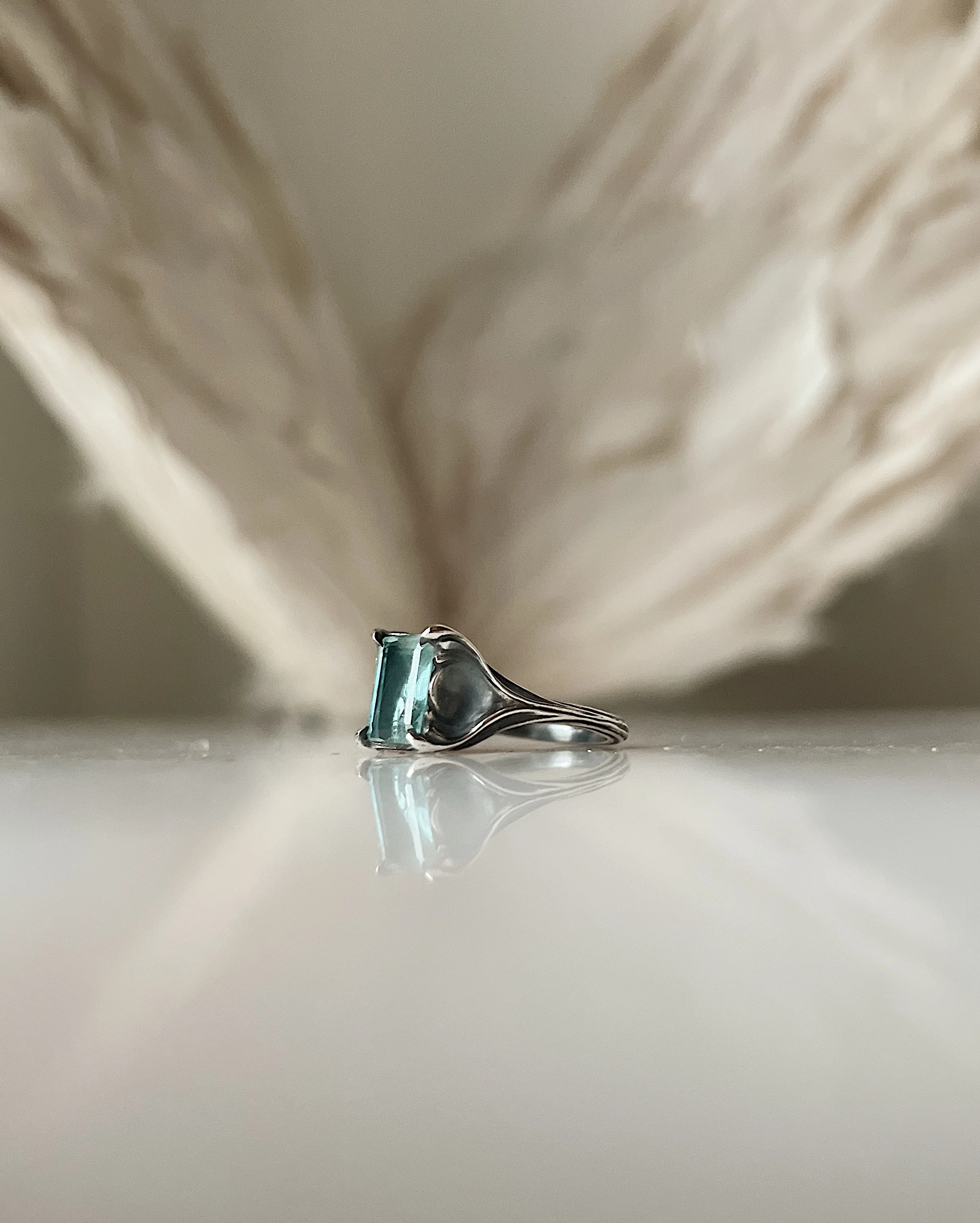 Heavenly Body // Silver + Aquamarine - Image 2