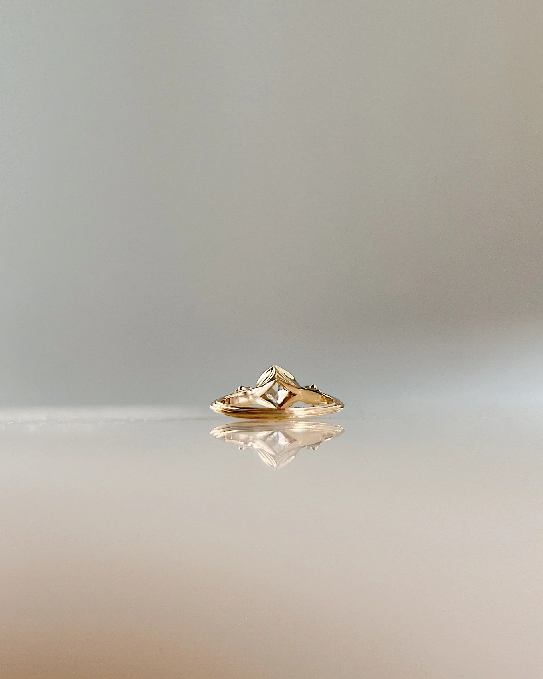 Asterism // 14ky + 0.81ct Diamond - Image 4