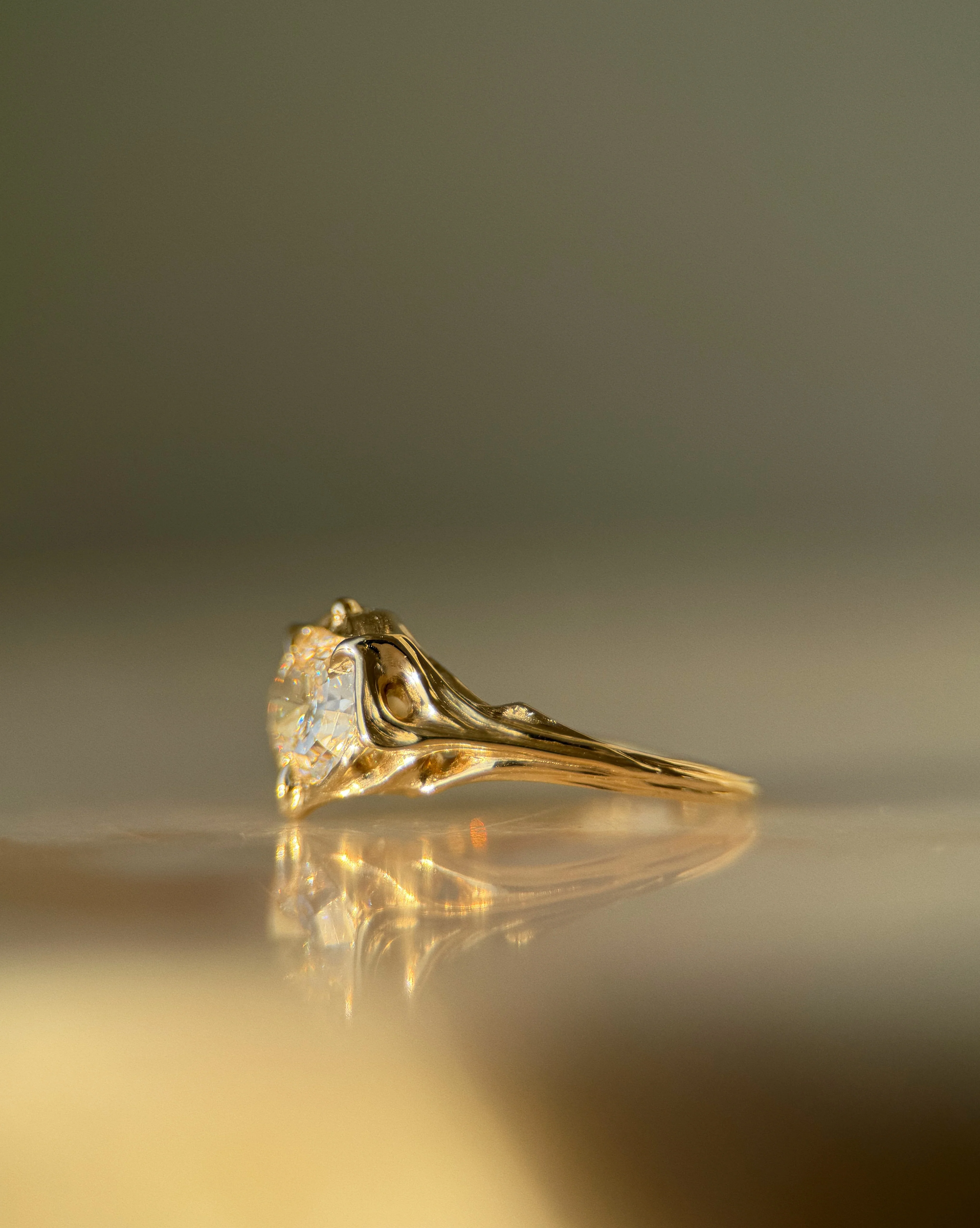 Briar Rose // 14ky + 1.98ct Diamond - Image 2