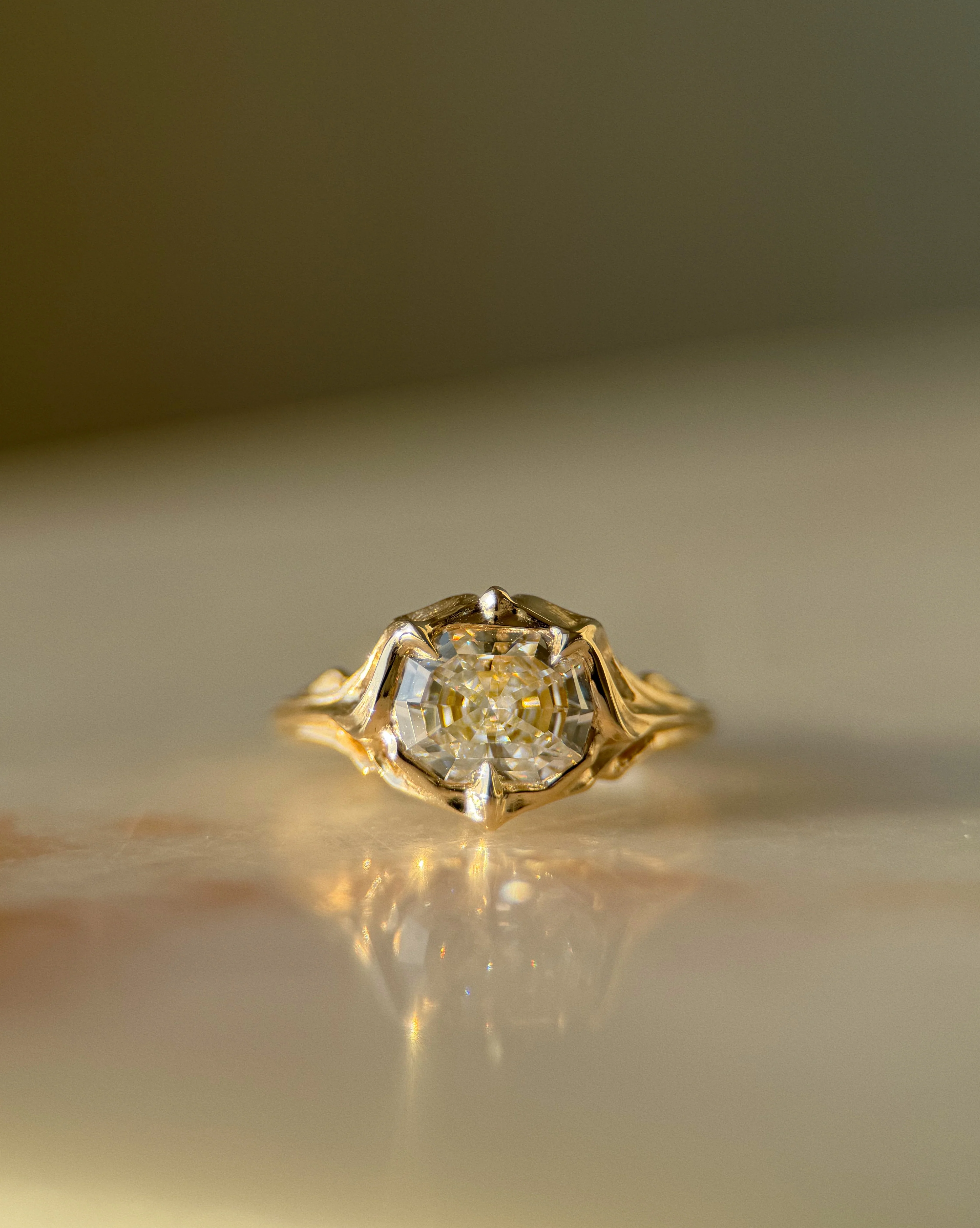 Briar Rose // 14ky + 1.98ct Diamond - Image 3