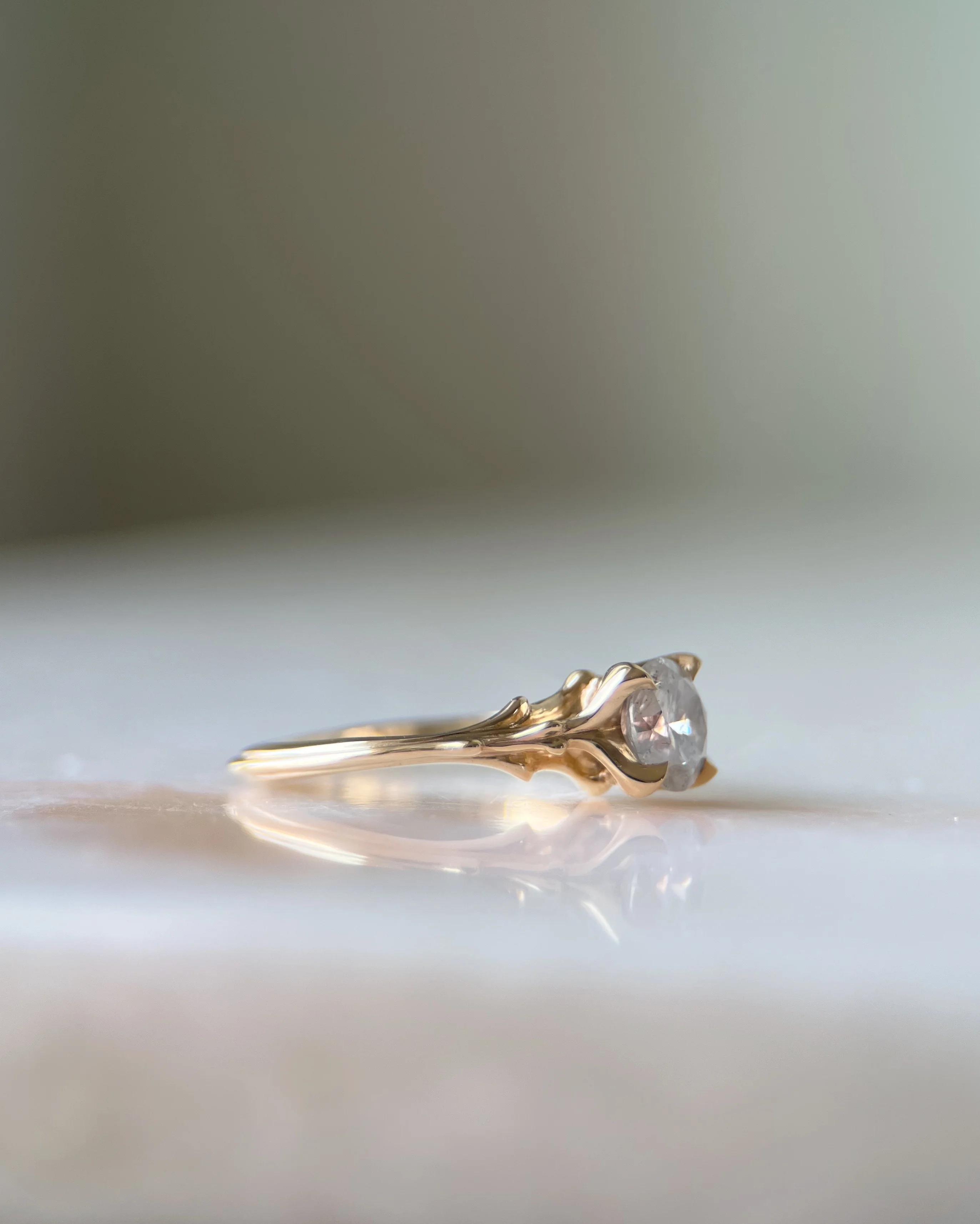Buttress Pt II // 14ky + 1.15ct Diamond - Image 2