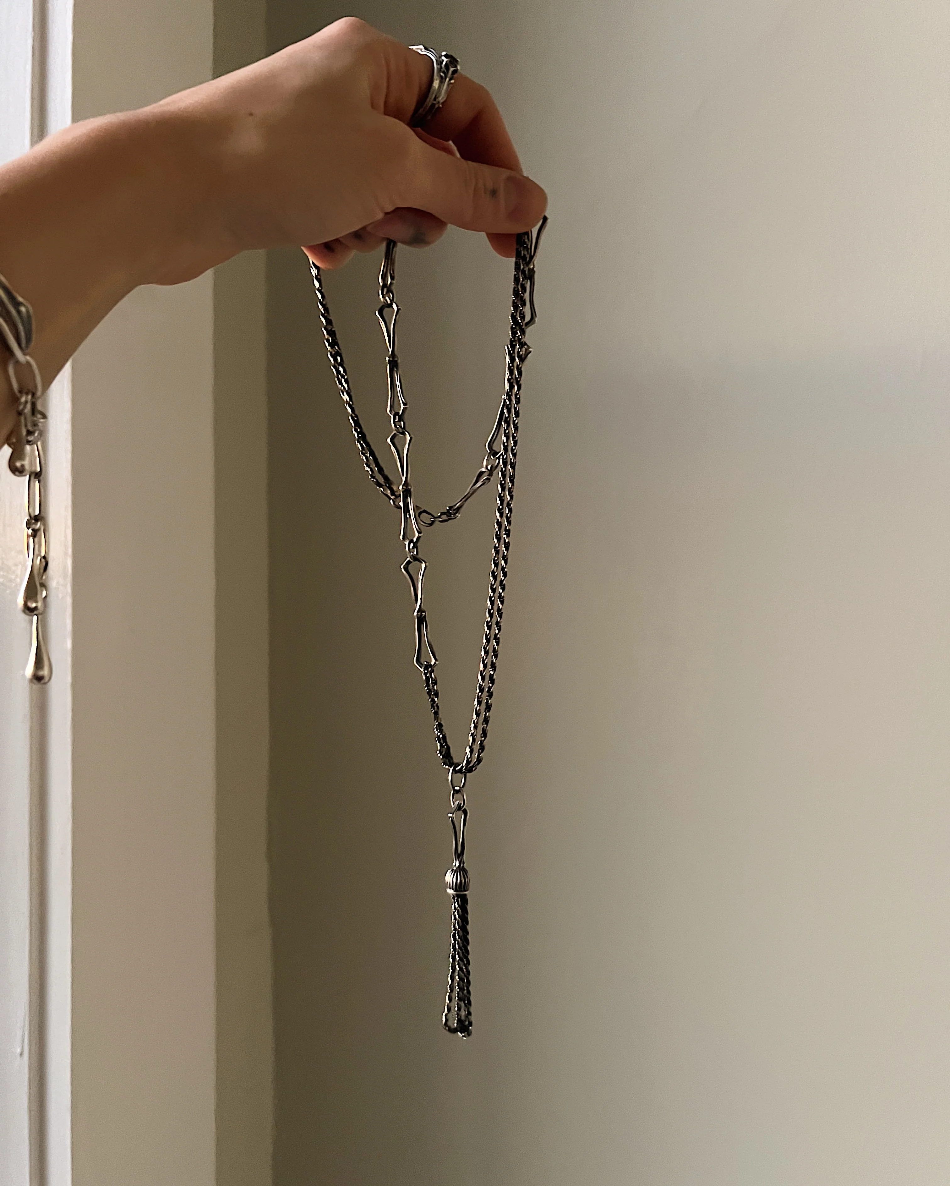 Chiasmus // Silver Necklace - Image 4
