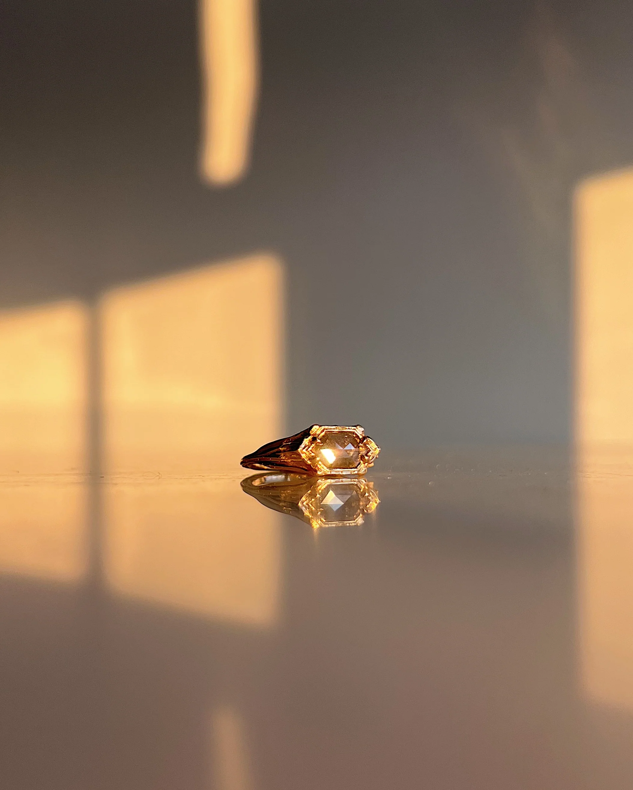 Cloister // 14ky + 0.53ct Diamond