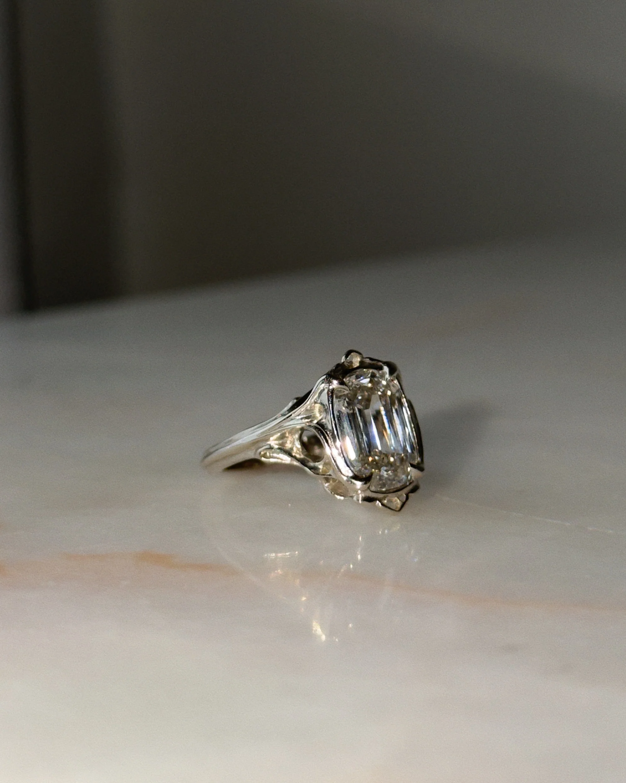 Coup De Fouet! // 14kw + 4.12ct Diamond