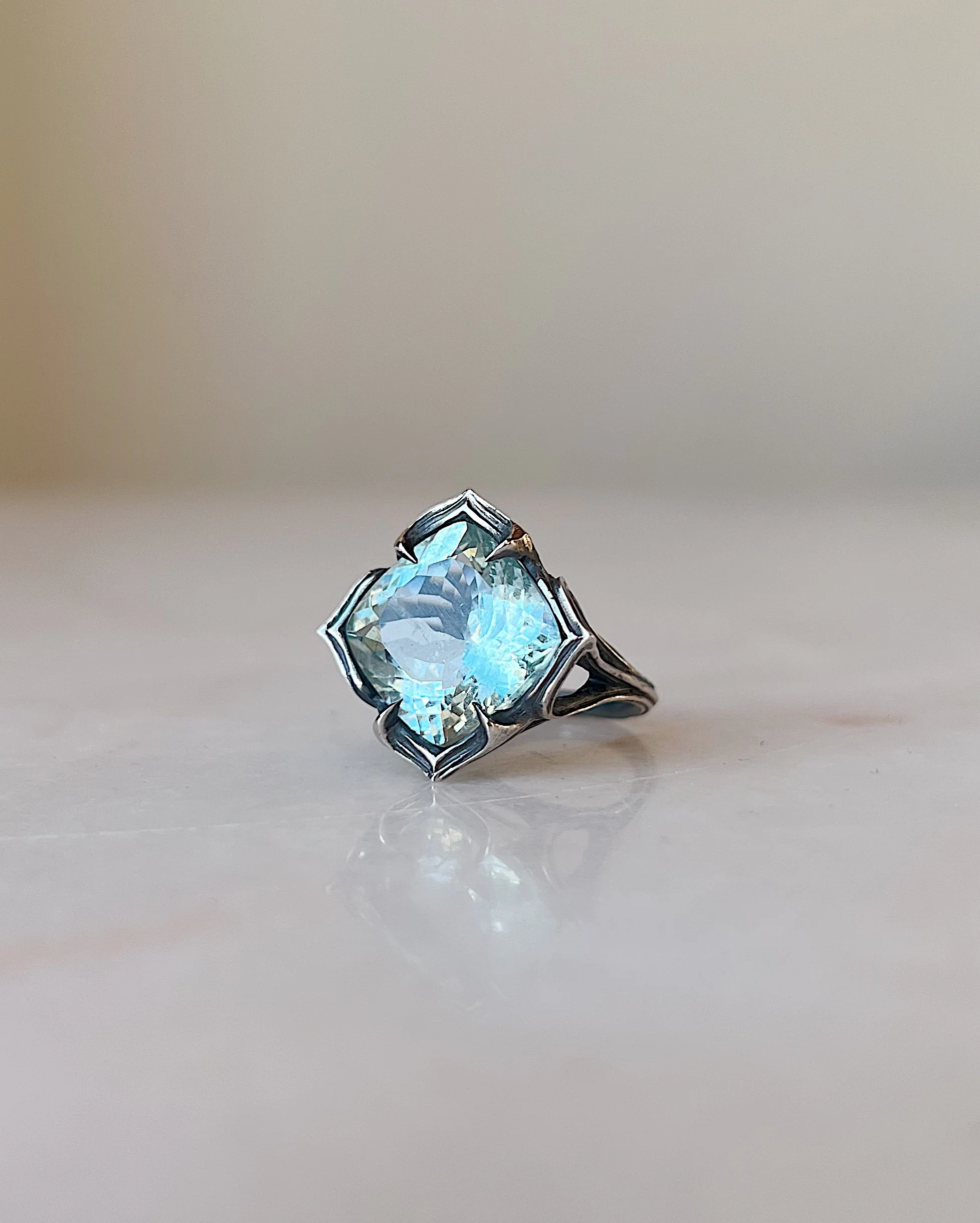 Ecclesia Pt II // Silver + Aquamarine