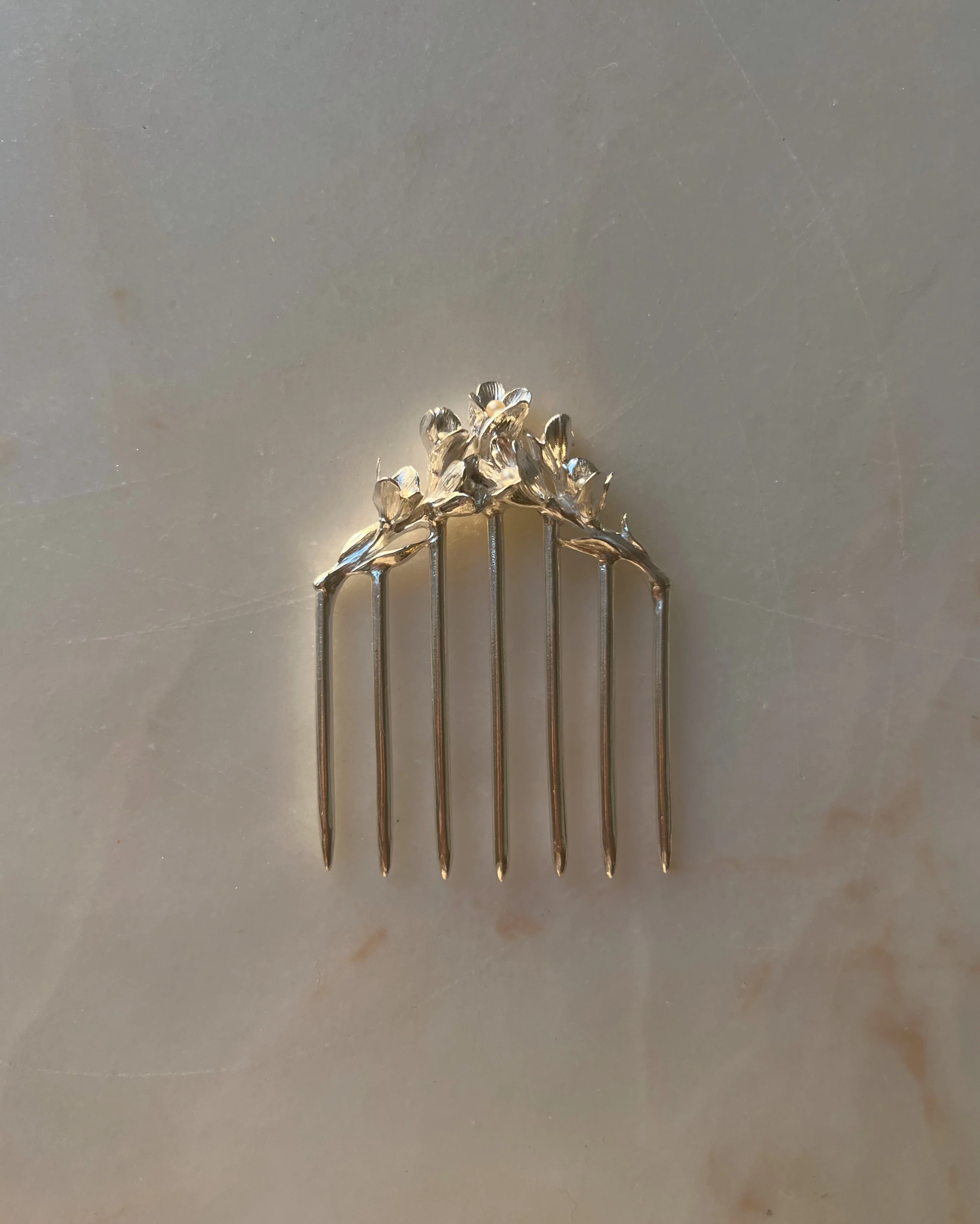 For Katie // Silver Comb