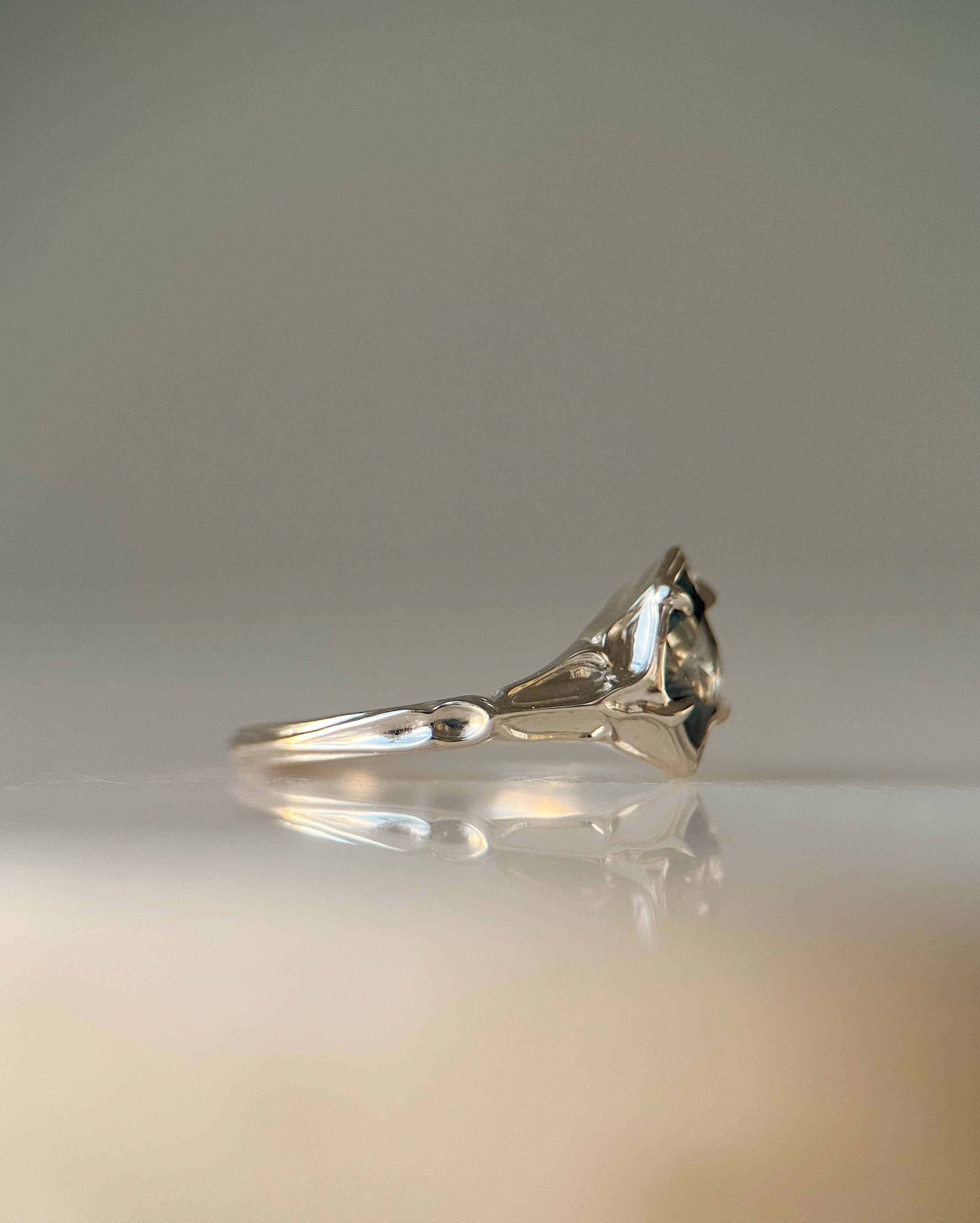 Fortress II // 14kw + 1.12ct Sapphire - Image 3