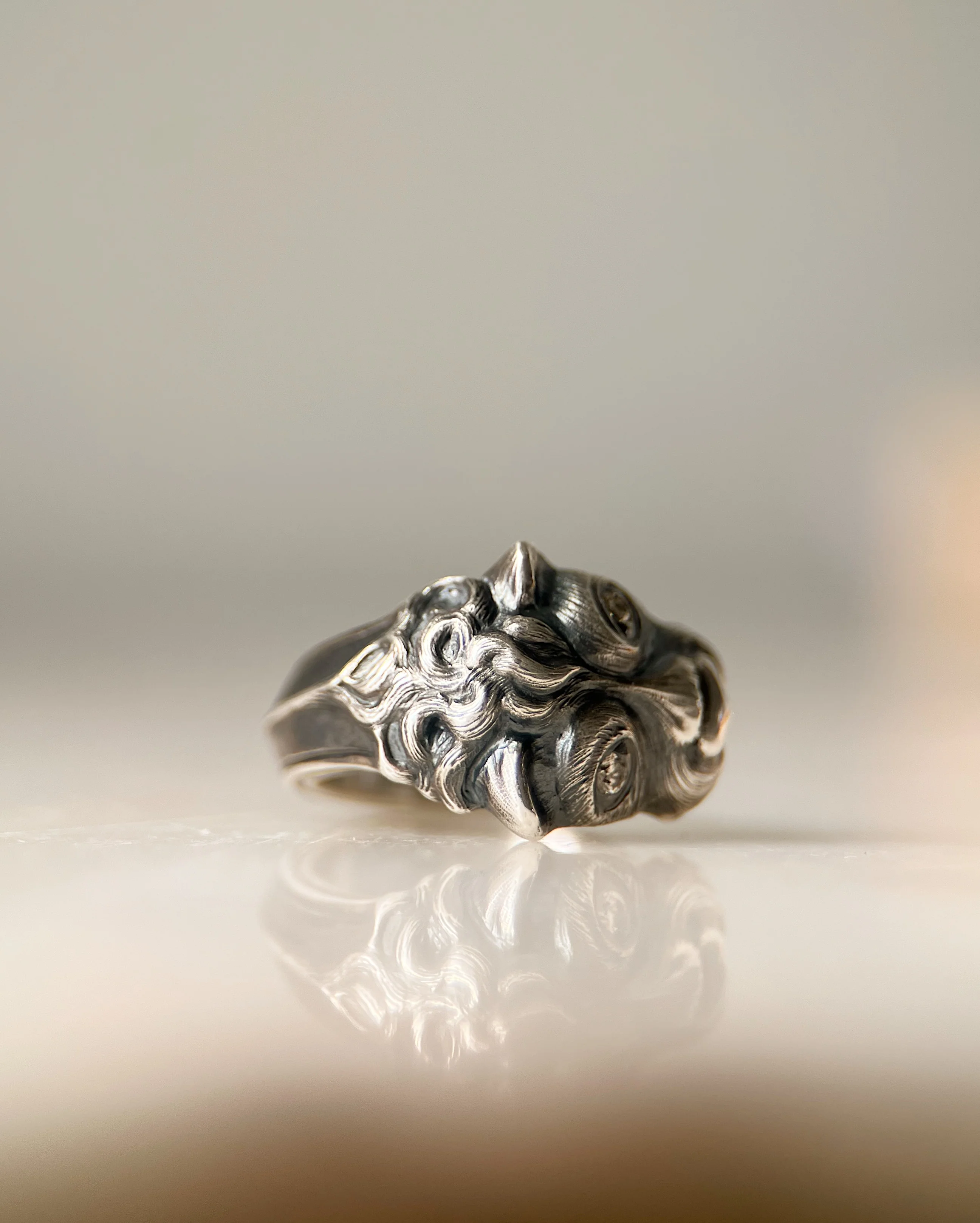 Gargoyle I // Silver + Diamond - Image 2