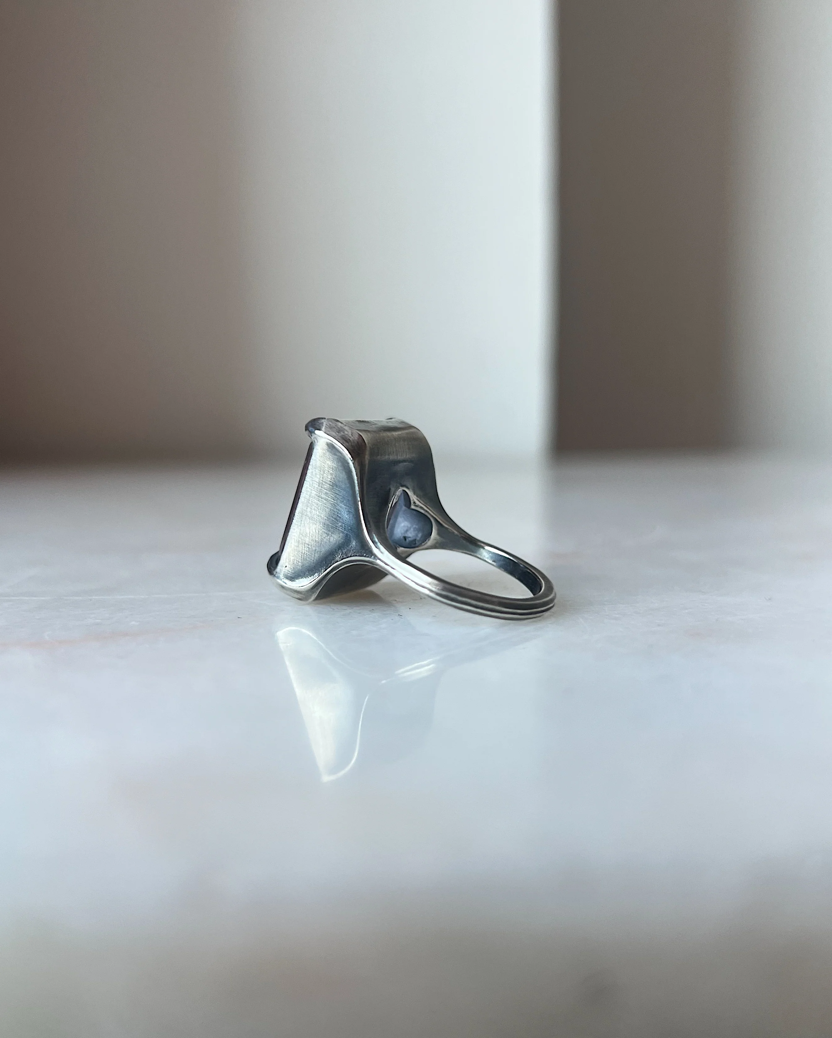 Infinite Hourglass // Silver + Kunzite - Image 3