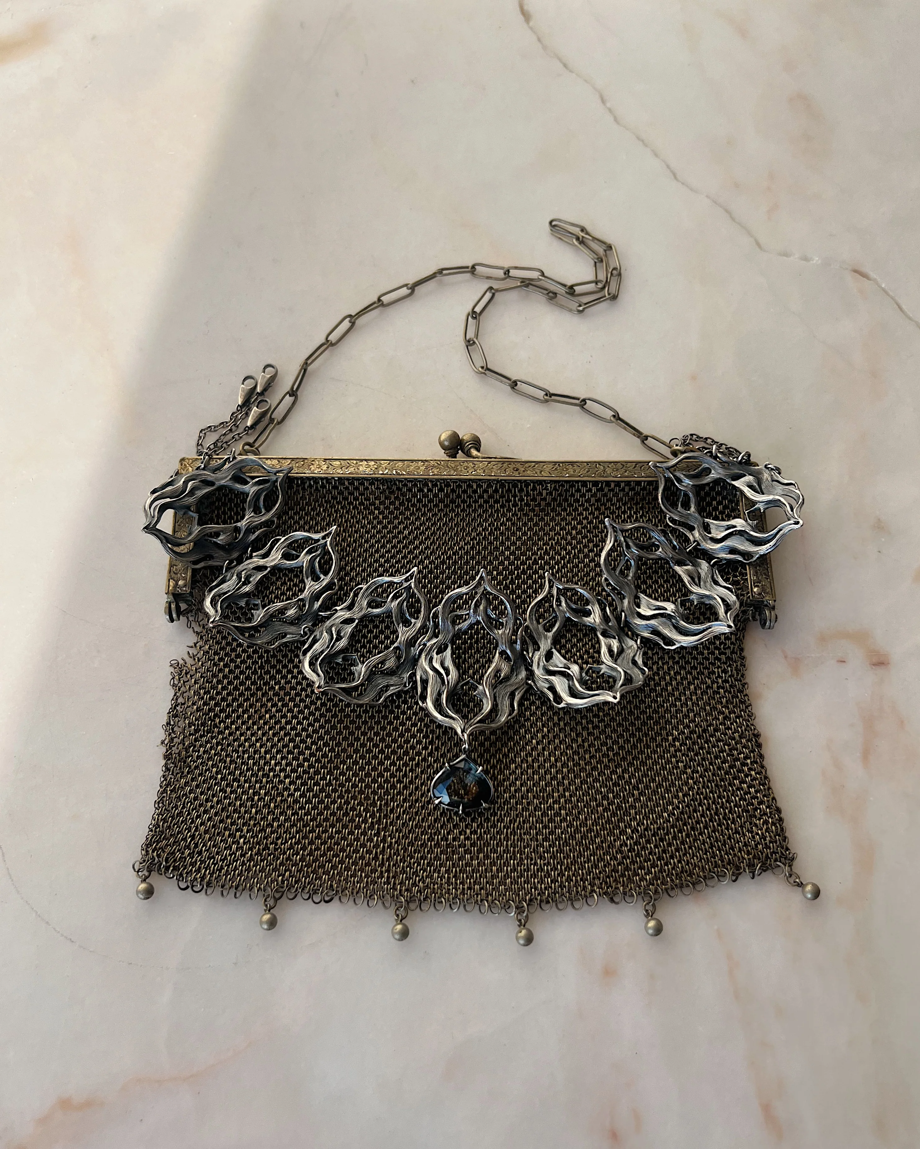 Joan Wept! // Moss Aquamarine Necklace - Image 4