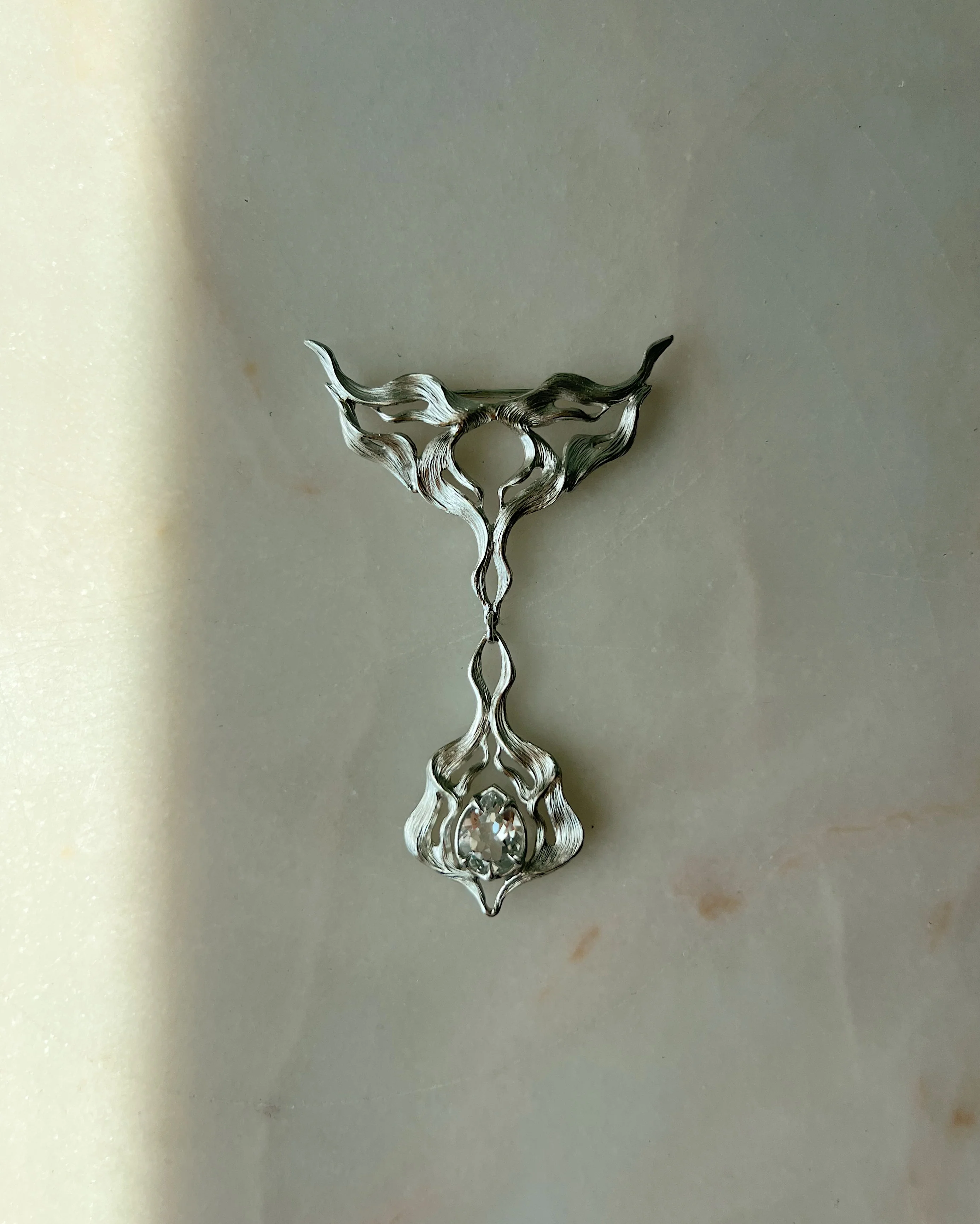 Joan Wept! Pt II // Silver Brooch