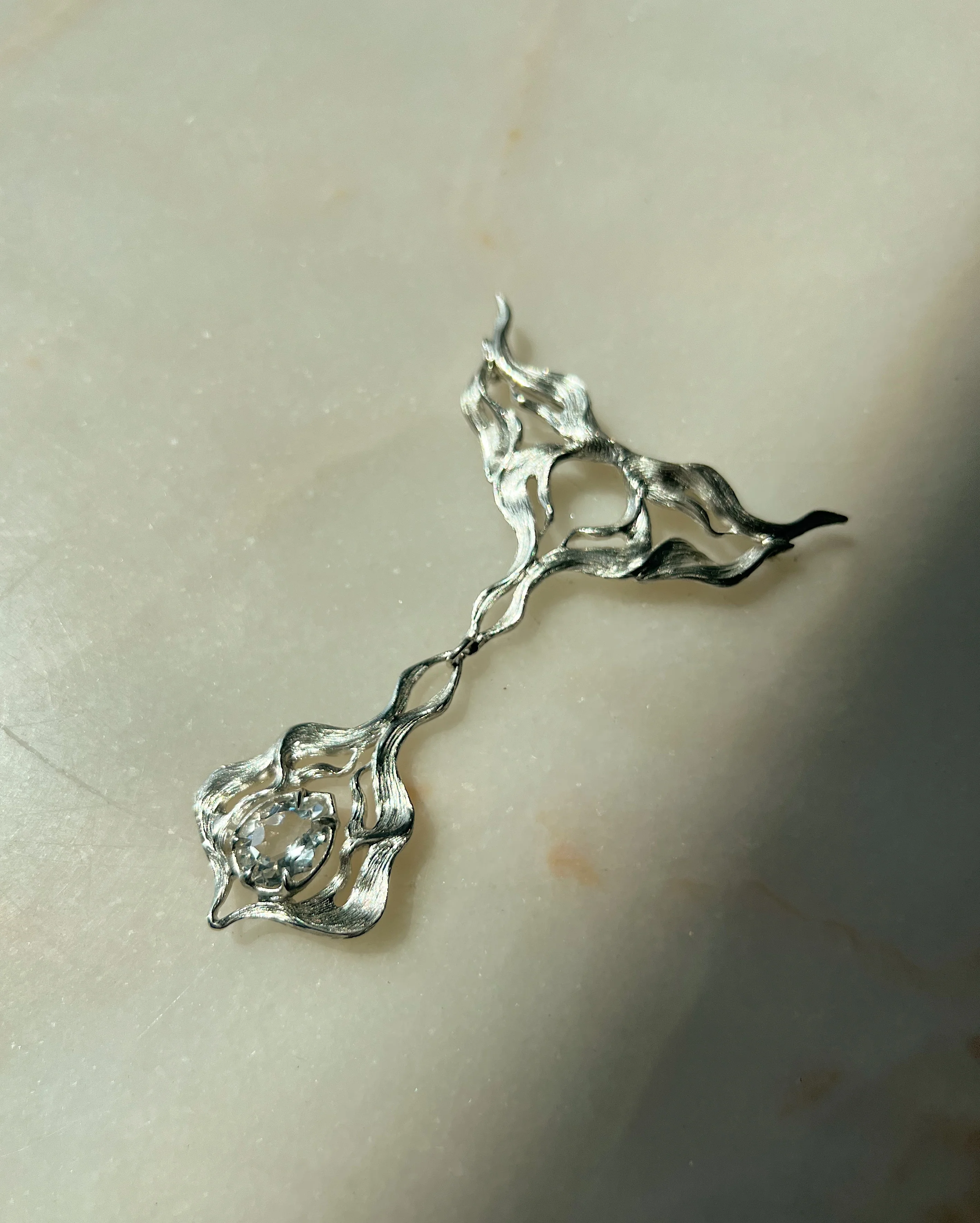 Joan Wept! Pt II // Silver Brooch - Image 3