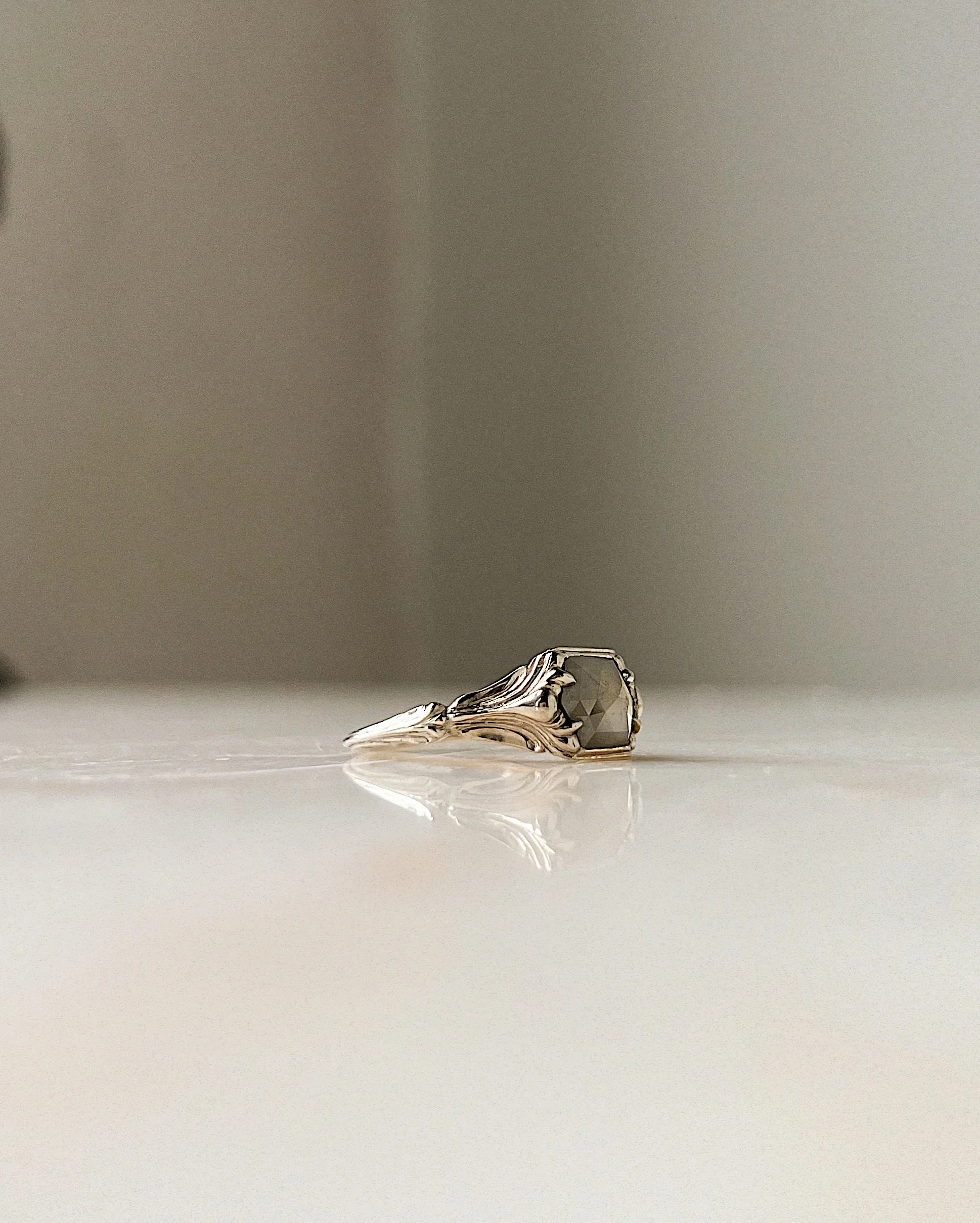 Mausoleum II // 14kw + 1.53ct Diamond - Image 2