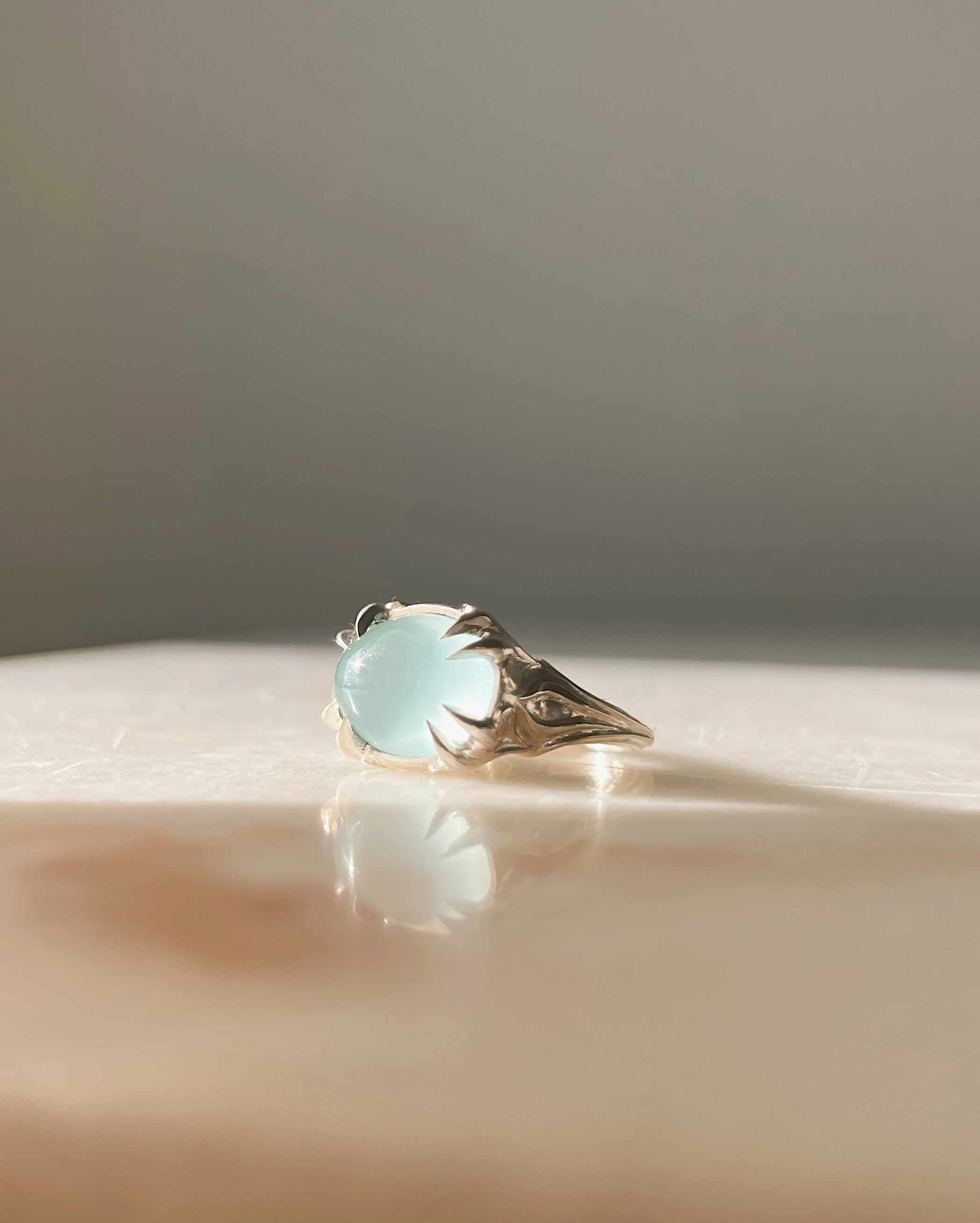 Of the Earth // Silver + Milky Aquamarine - Image 2