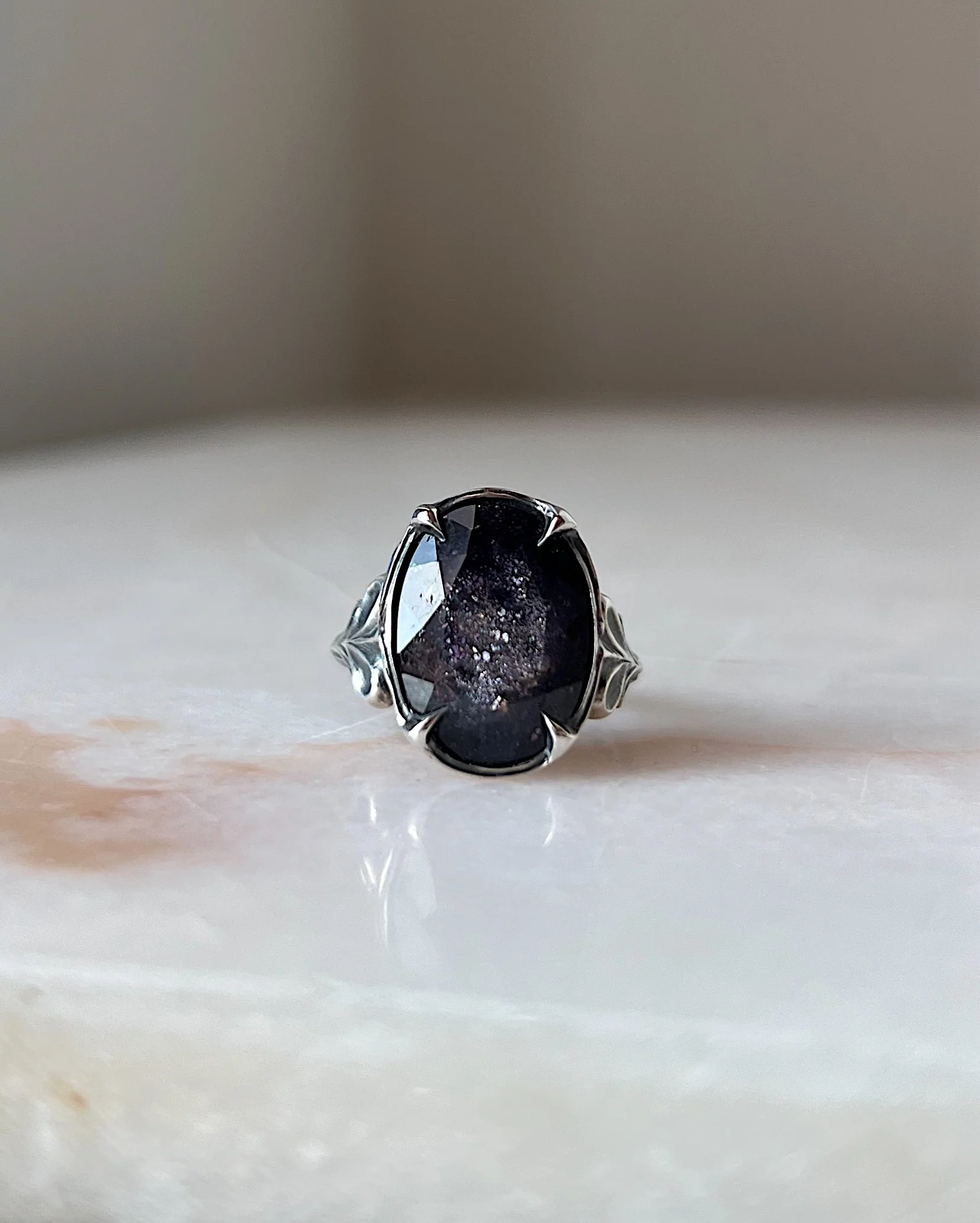 Of the Universe // Silver + Iolite Sunstone - Image 5