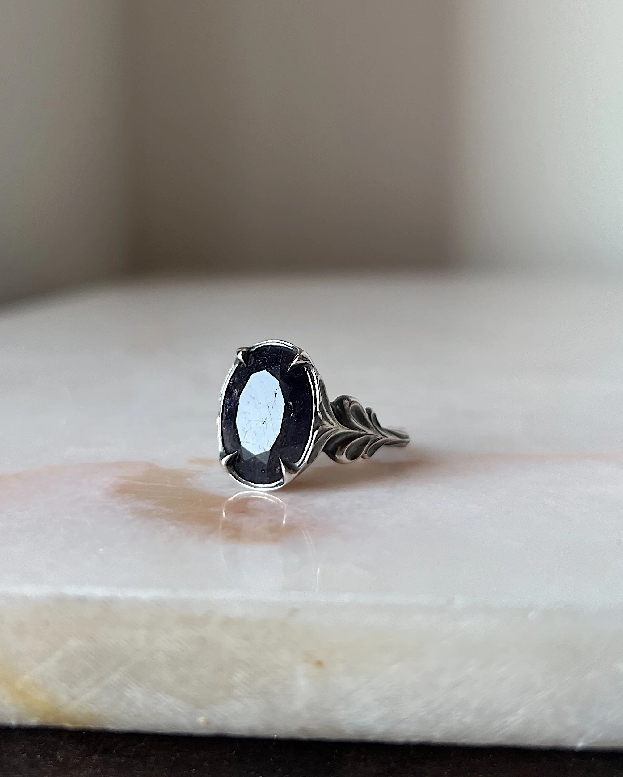 Of the Universe // Silver + Iolite Sunstone - Image 6