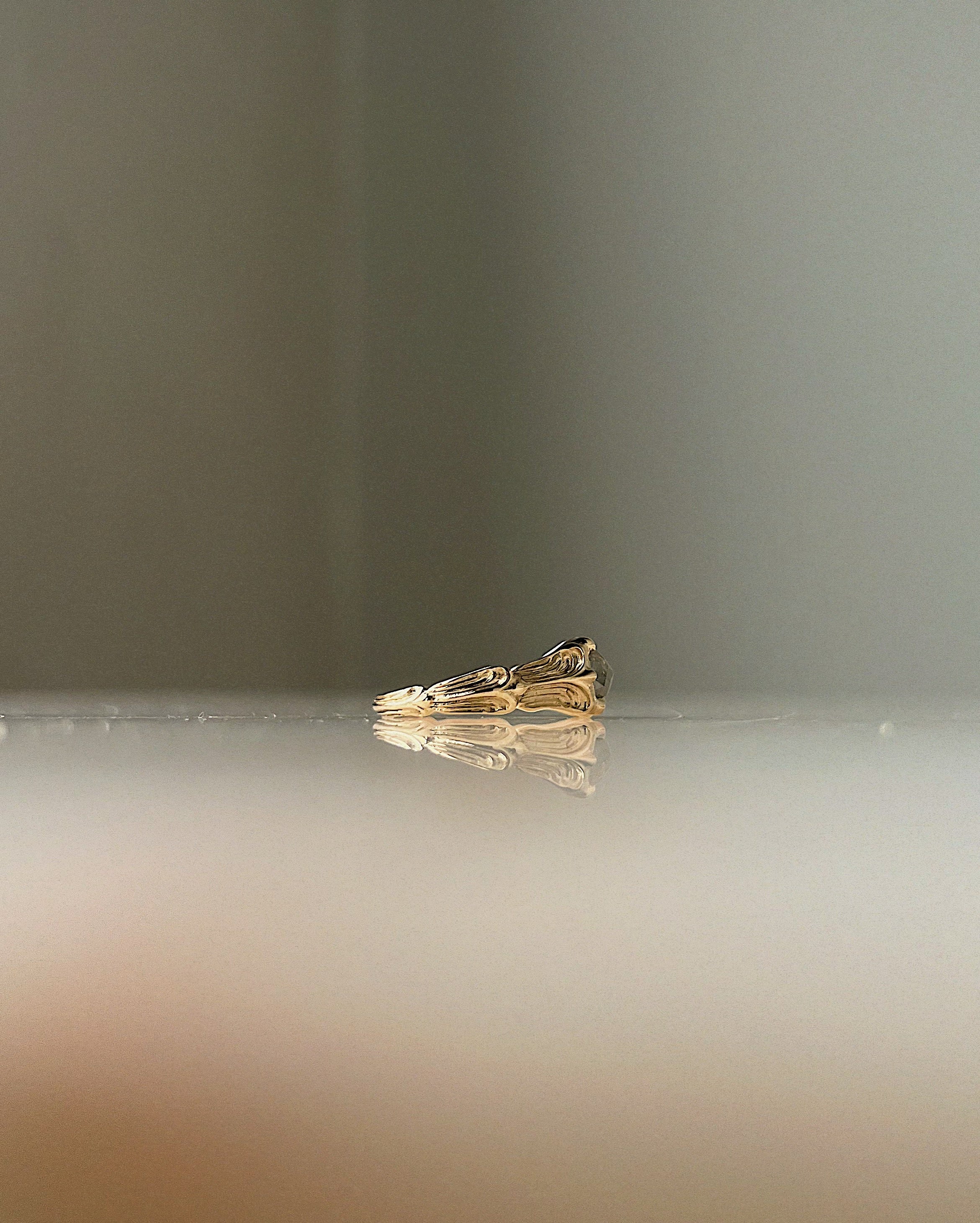 Pillars of the Heart VII // 14ky + 1.36ct Diamond - Image 3