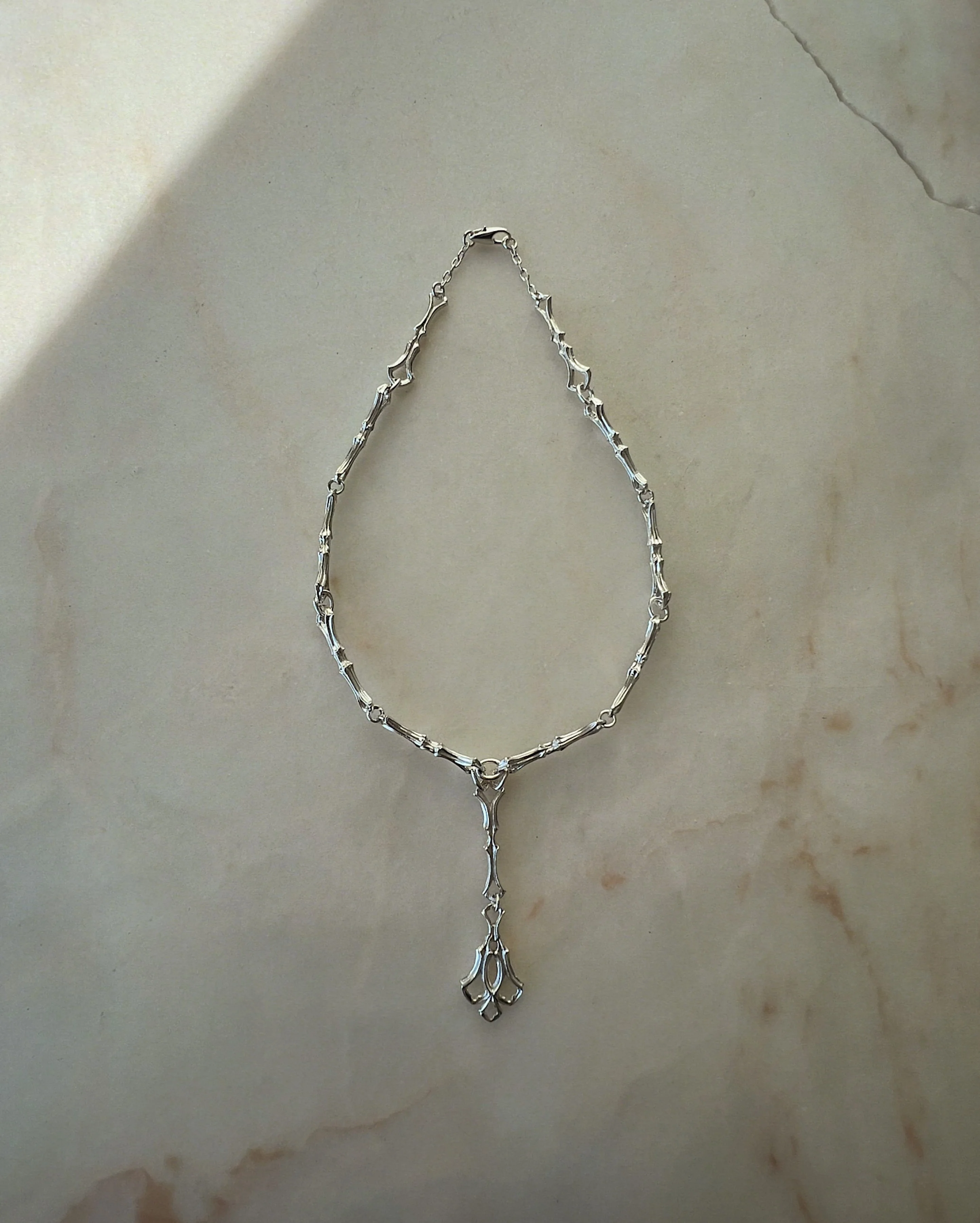 Pillars Of The Heart // Silver Necklace
