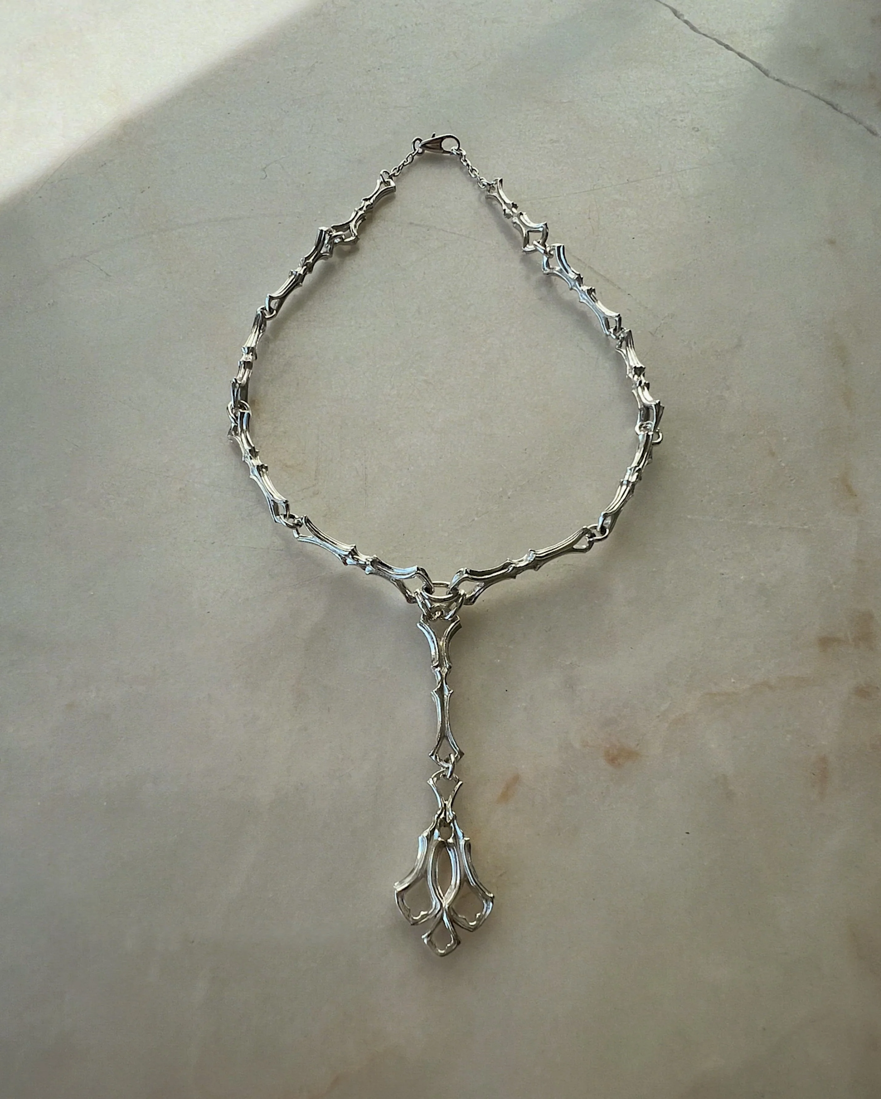 Pillars Of The Heart // Silver Necklace - Image 2