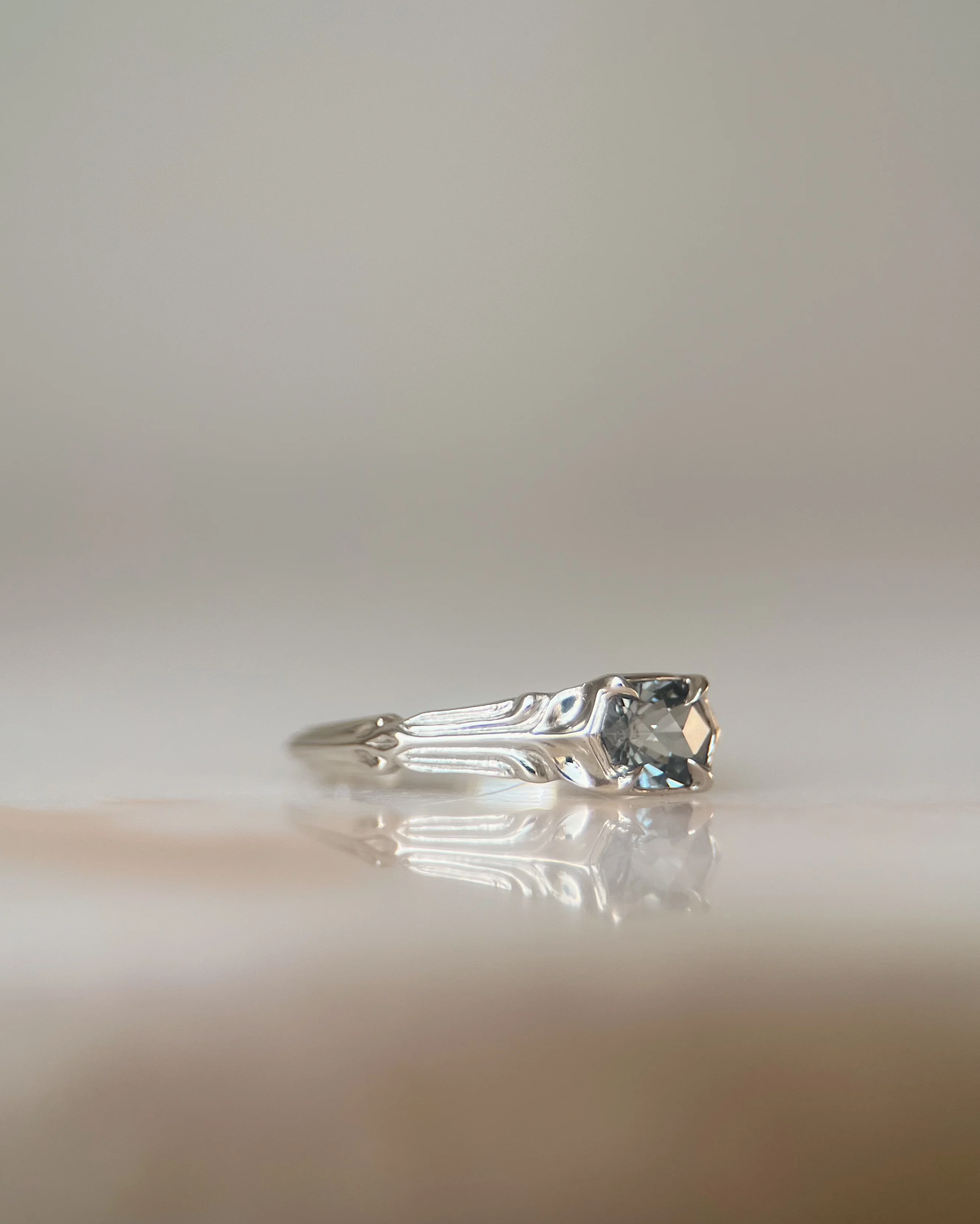 Pillars Pt II // 14kw + 1.14ct Sapphire - Image 2