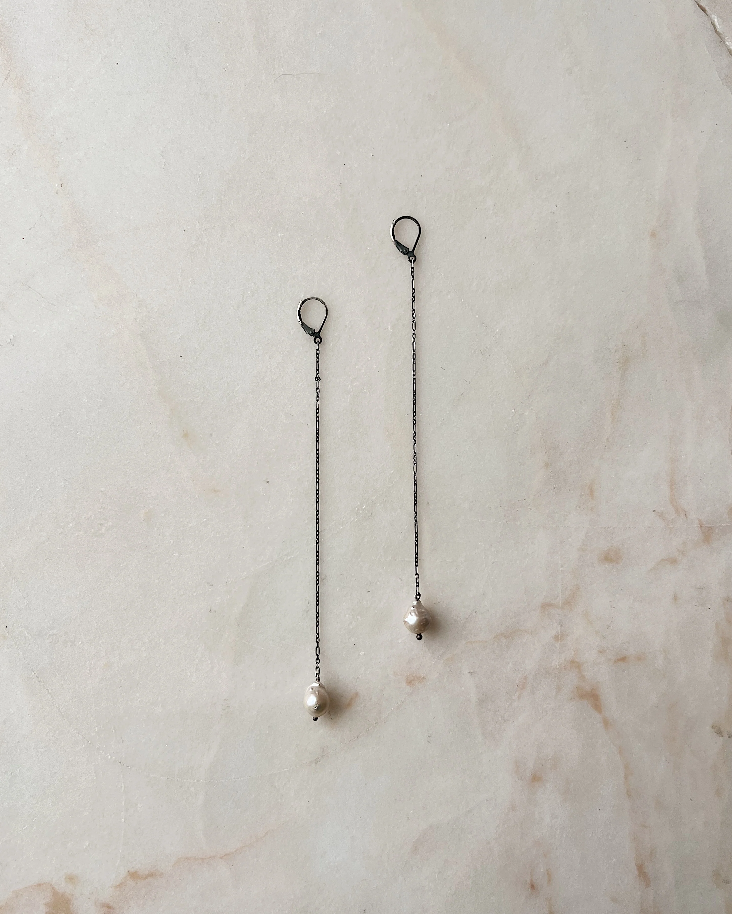 Rain // Baroque Pearl Earrings