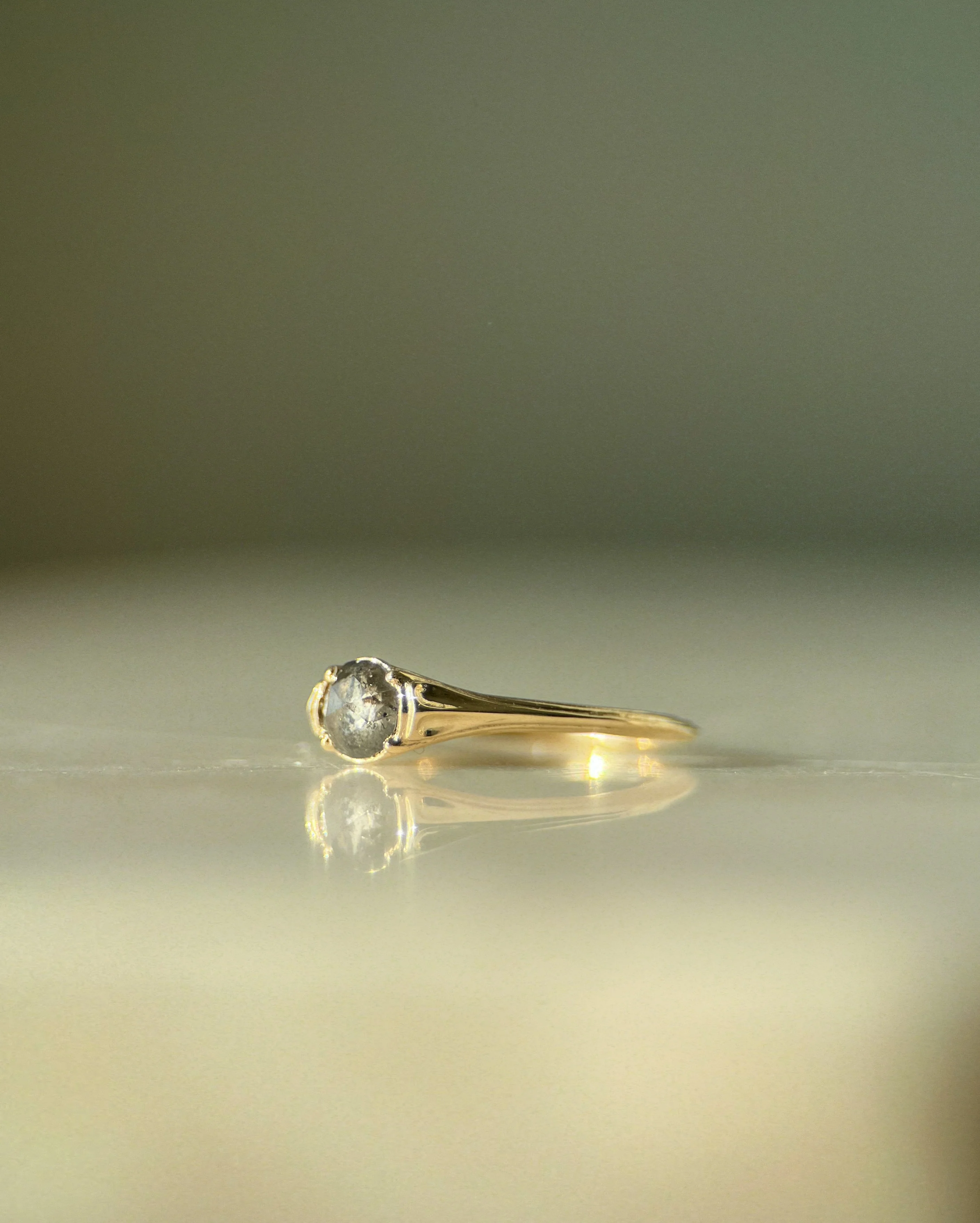 Reflecting Pool // 14ky + 0.52ct Diamond - Image 3