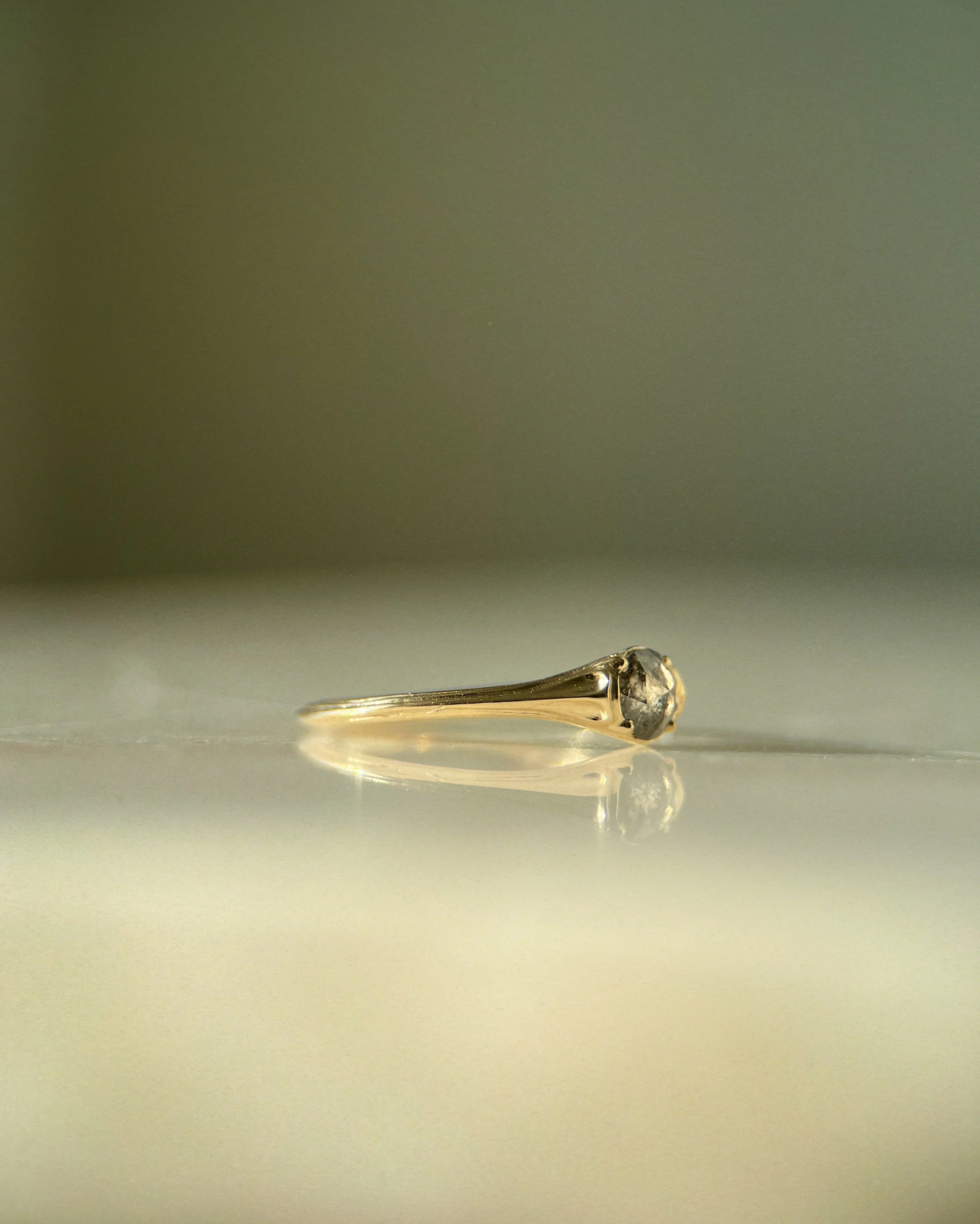 Reflecting Pool // 14ky + 0.52ct Diamond - Image 4
