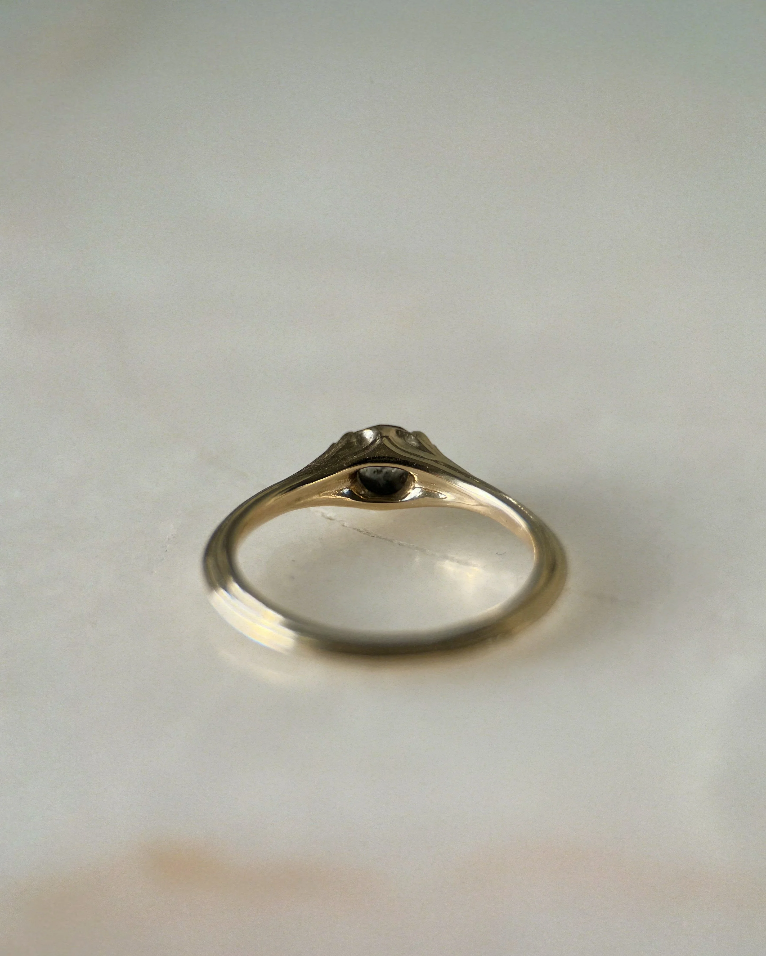 Reflecting Pool // 14ky + 0.52ct Diamond - Image 5