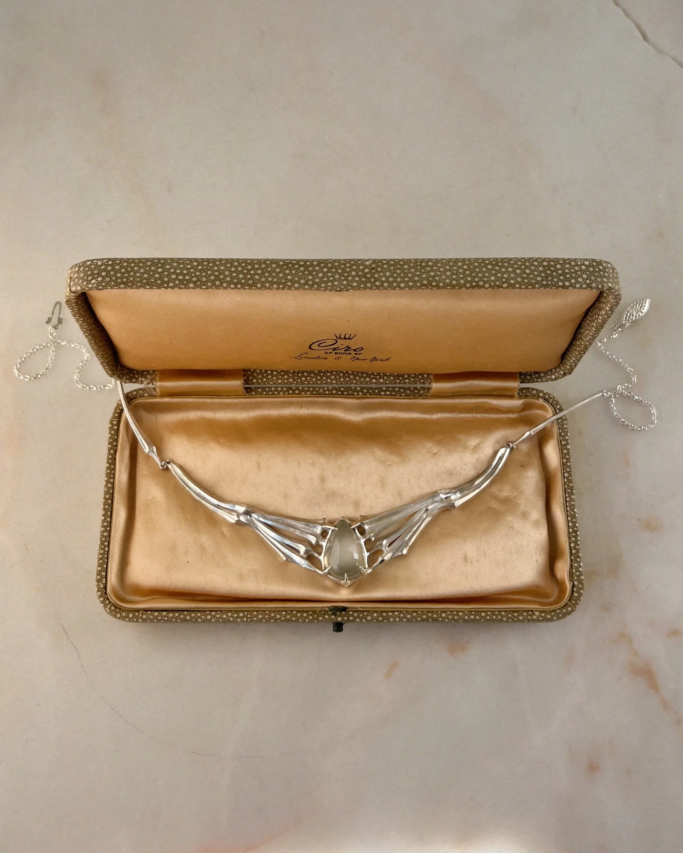 Rib Vault II // Moonstone Necklace - Image 2