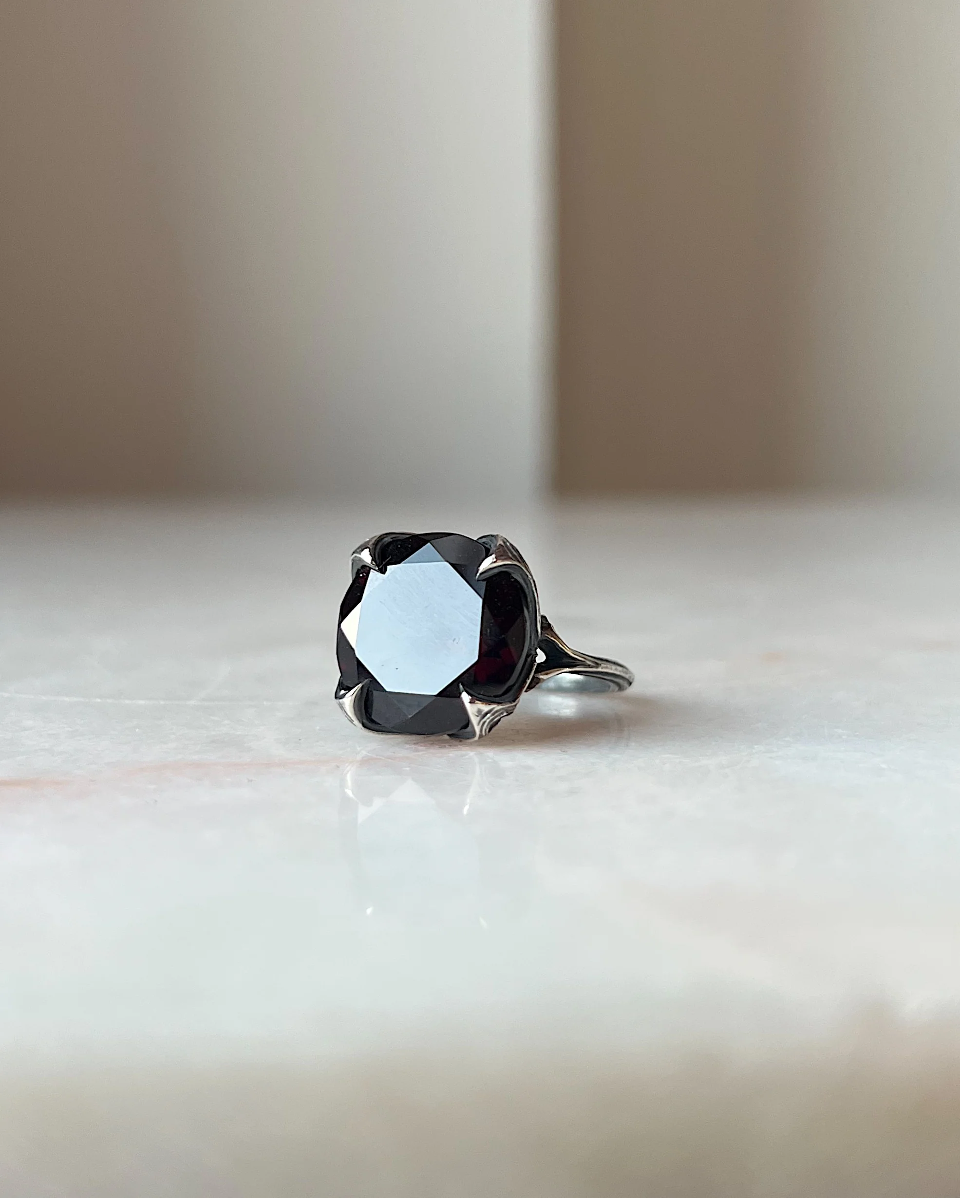 Apse // Silver + 18.7ct Garnet - Image 4