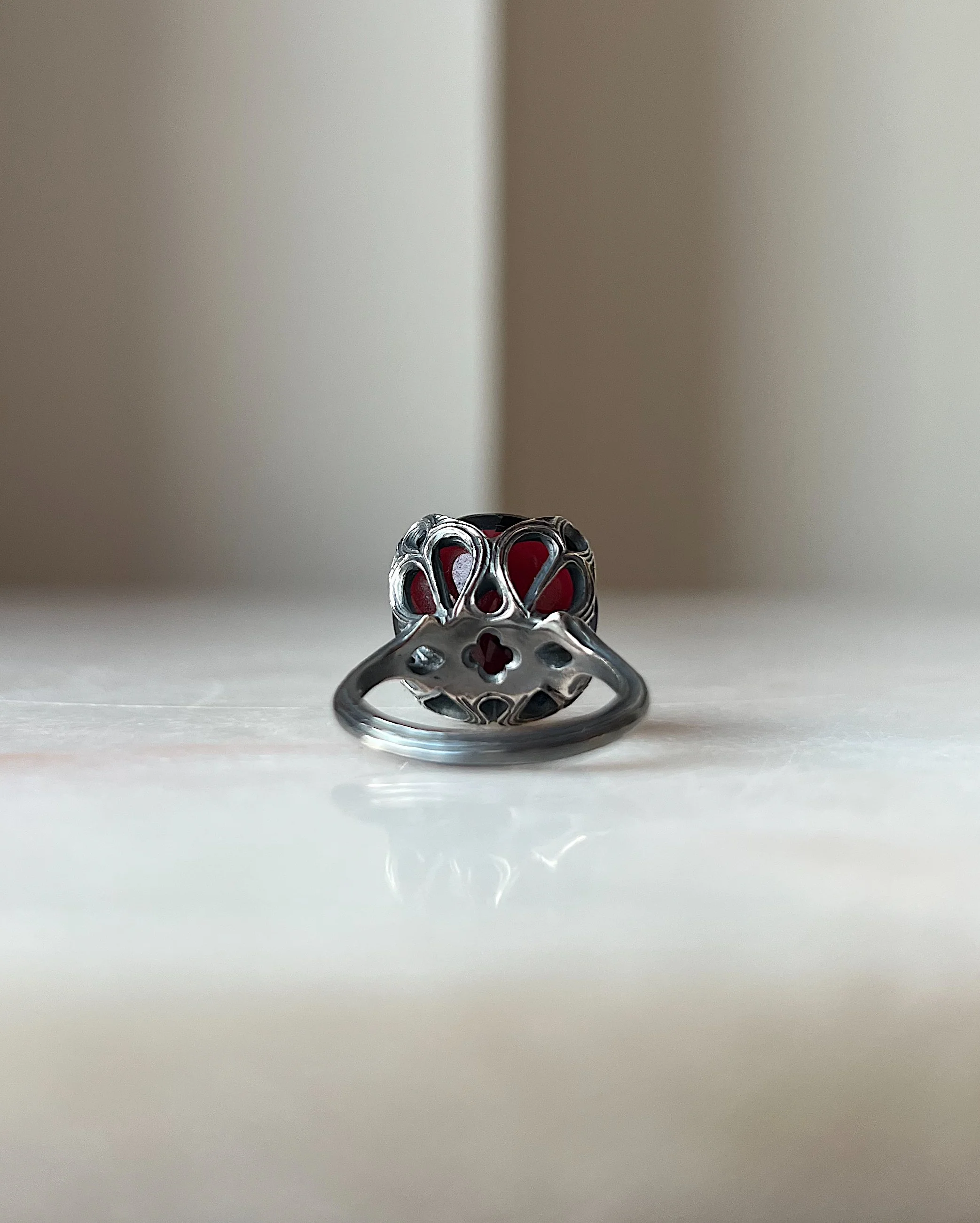 Apse // Silver + 18.7ct Garnet - Image 5