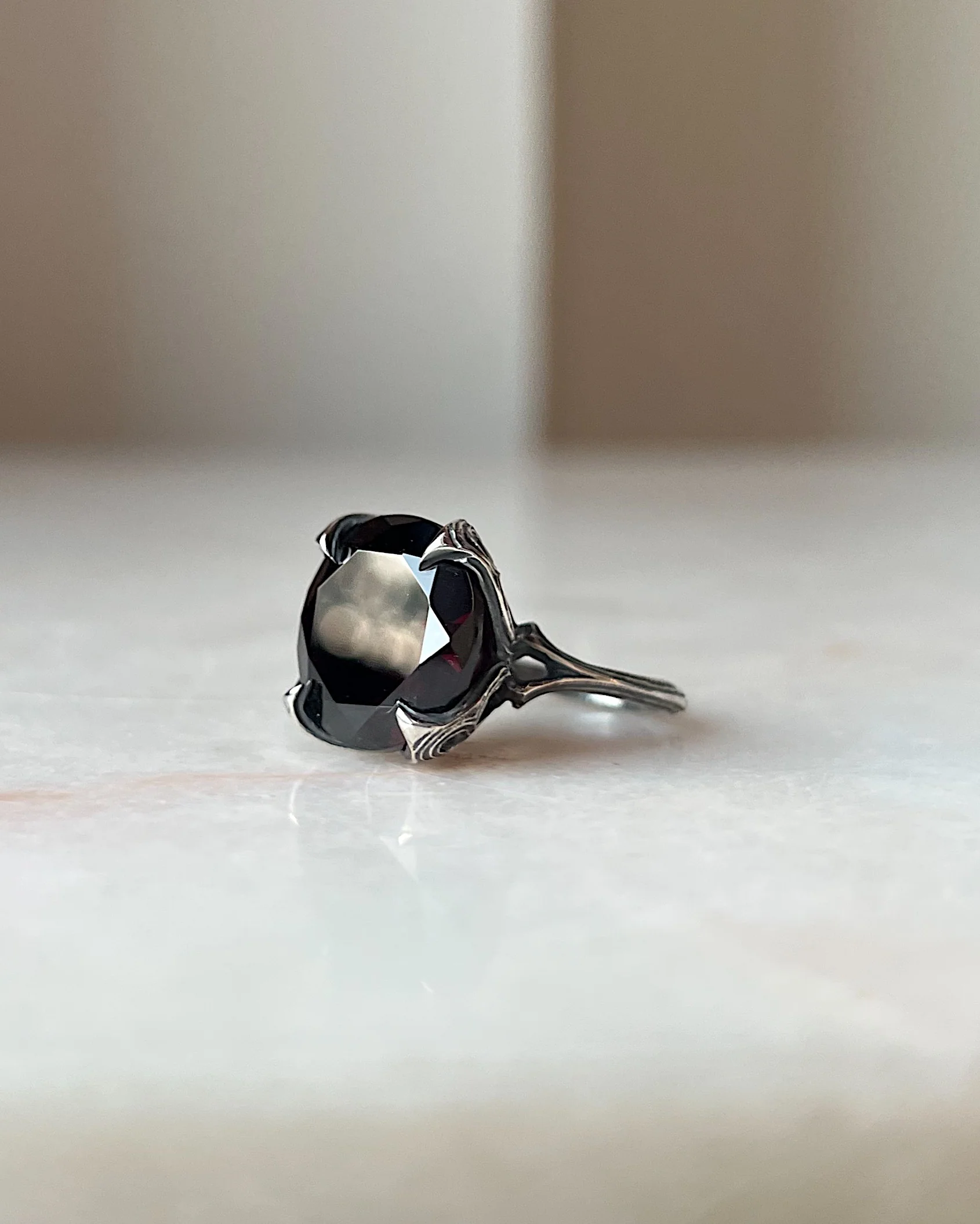 Apse // Silver + 18.7ct Garnet - Image 6