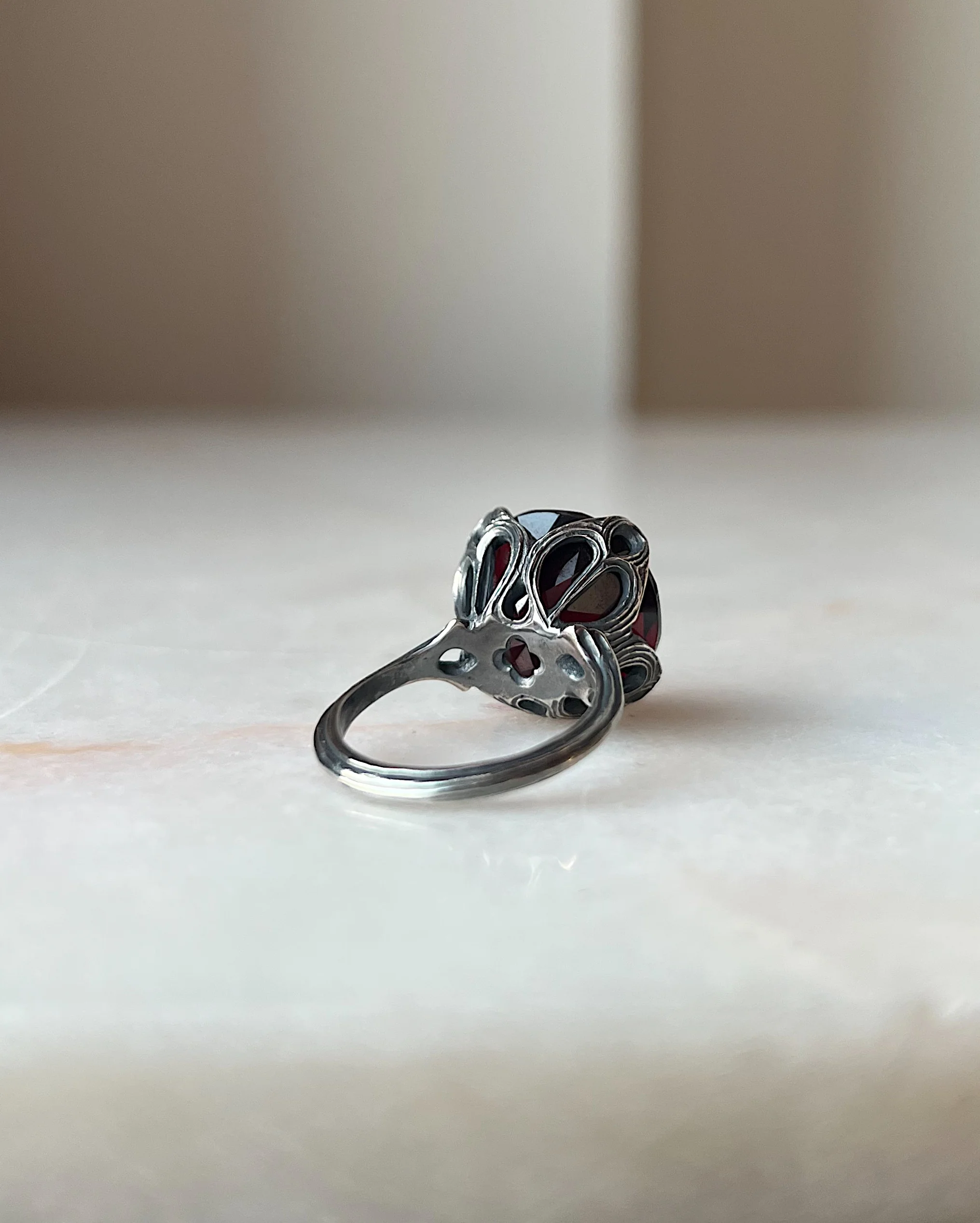 Apse // Silver + 18.7ct Garnet - Image 7