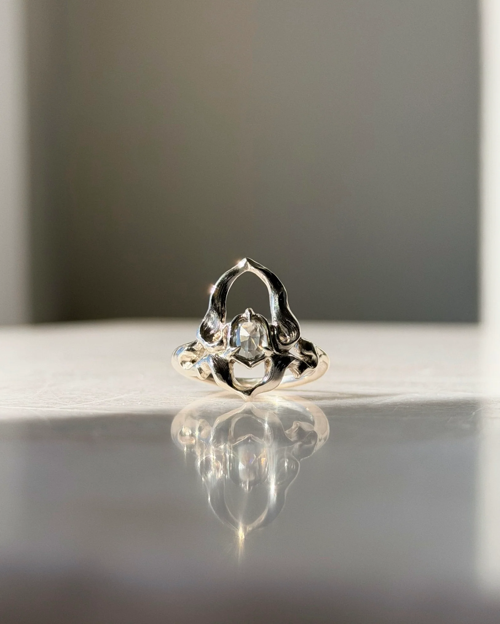 Scarab // 14kw + 0.67ct Diamond