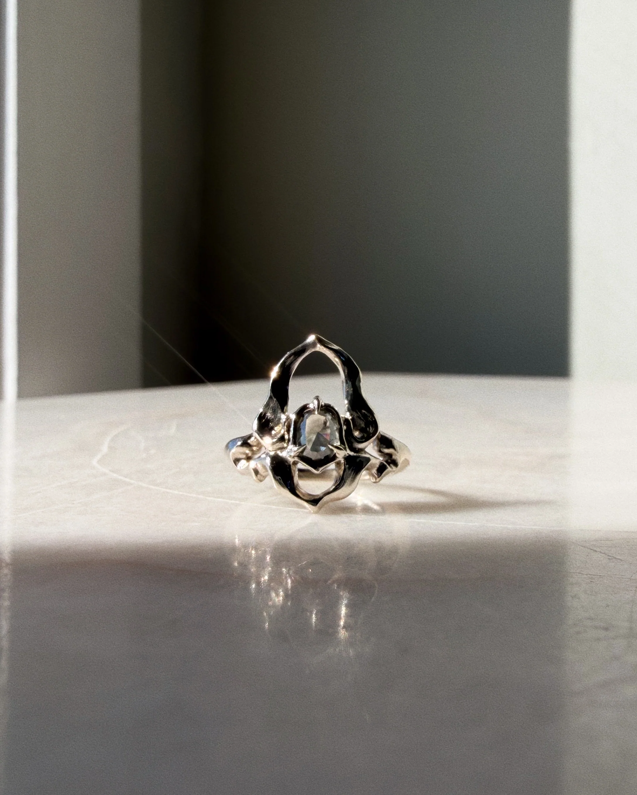 Scarab // 14kw + 0.67ct Diamond - Image 6