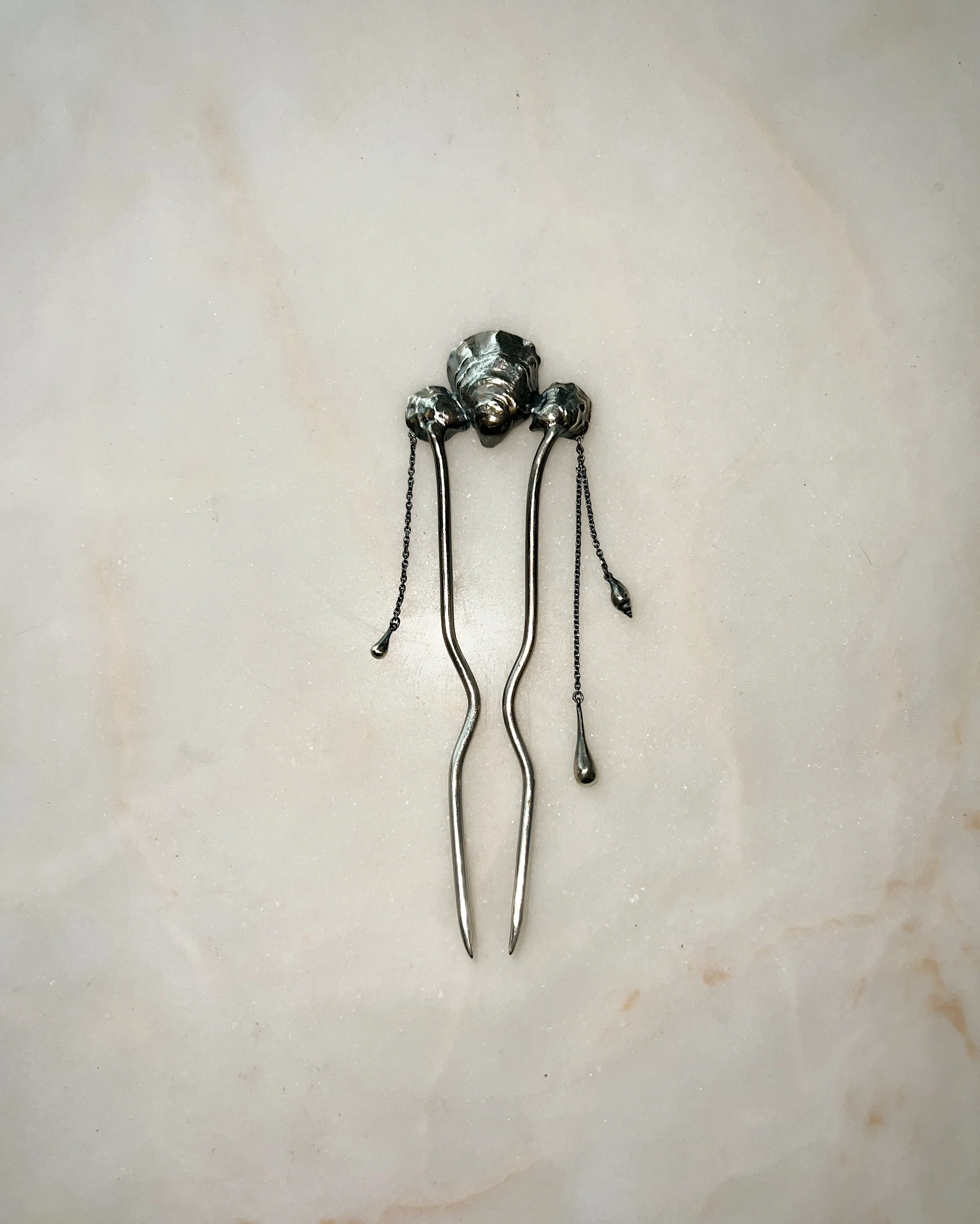Sea Nymph // Silver French Pin - Image 2
