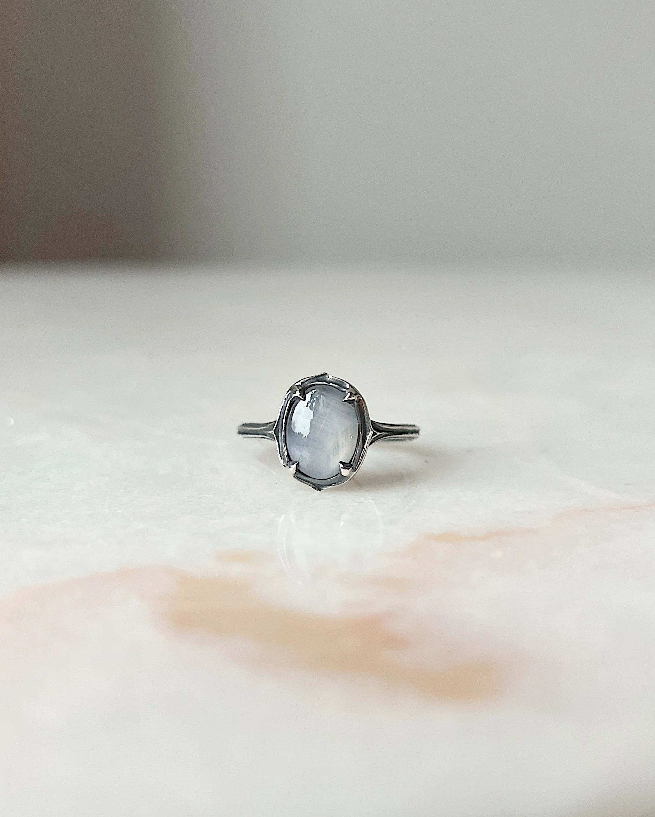 The Angel // Silver + White Star Sapphire - Image 3