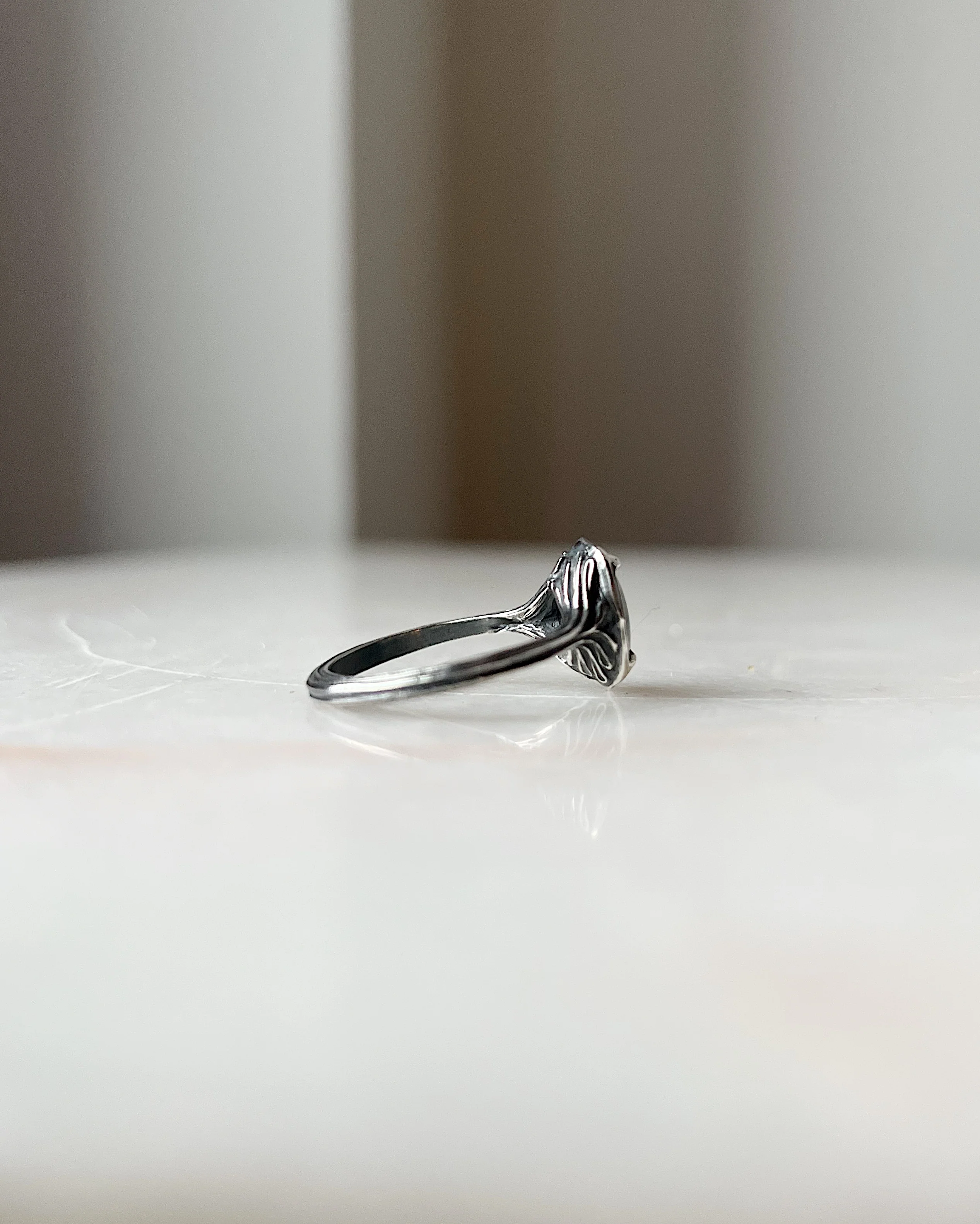 The Angel // Silver + White Star Sapphire - Image 4