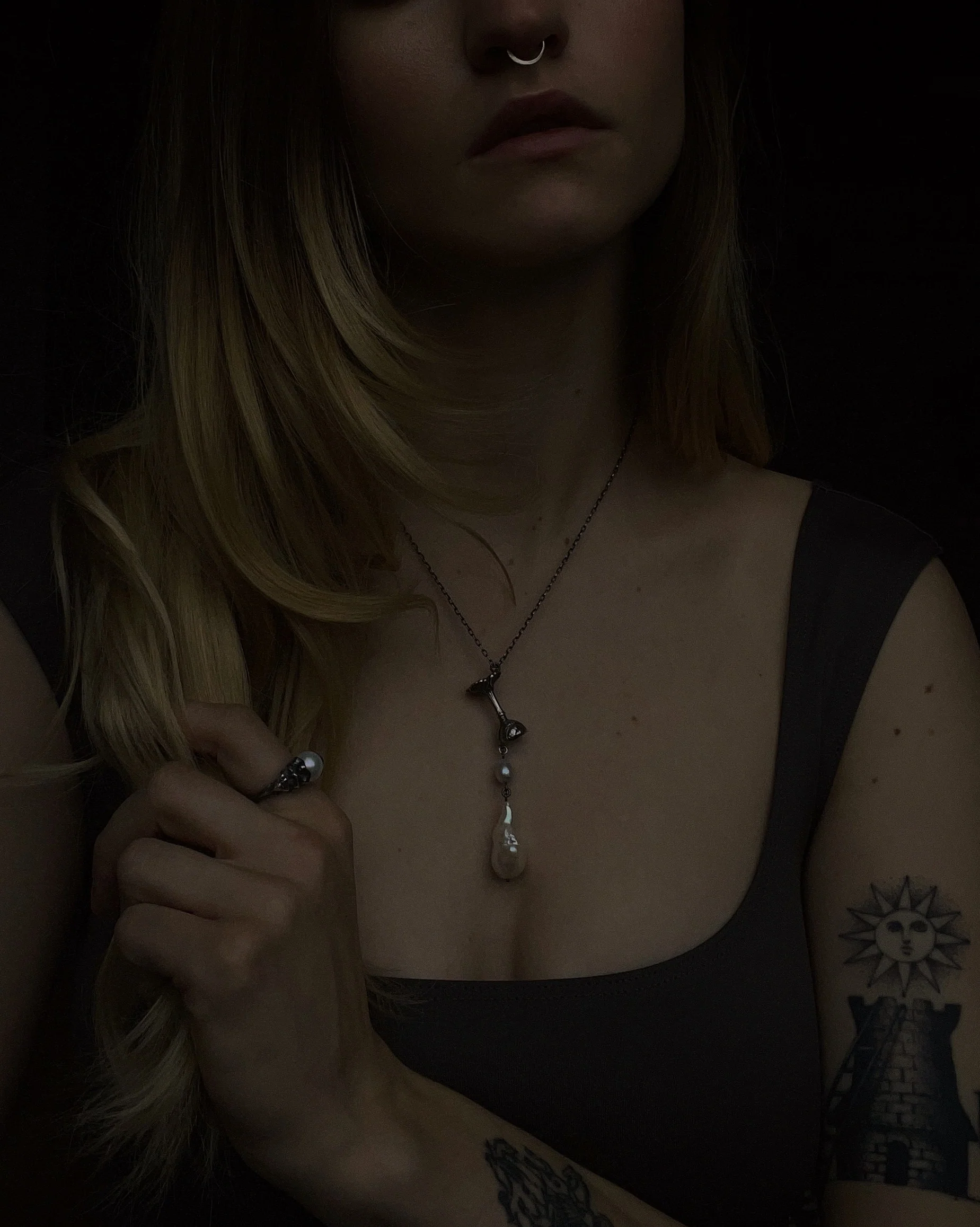 The Empty Cup Pt II // Baroque Pearl // Necklace - Image 3