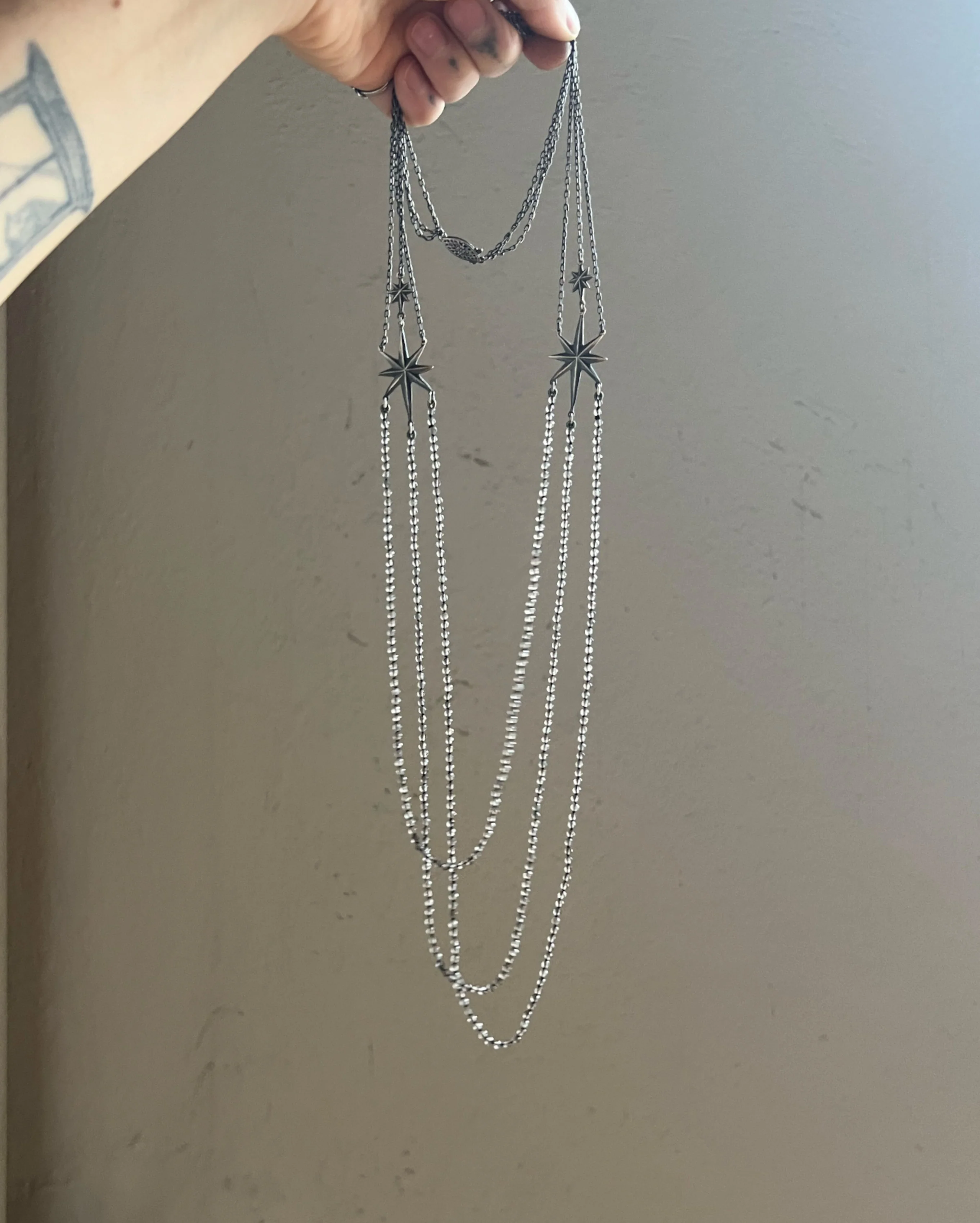 In The New Year // Grey Moonstone Necklace - Image 3