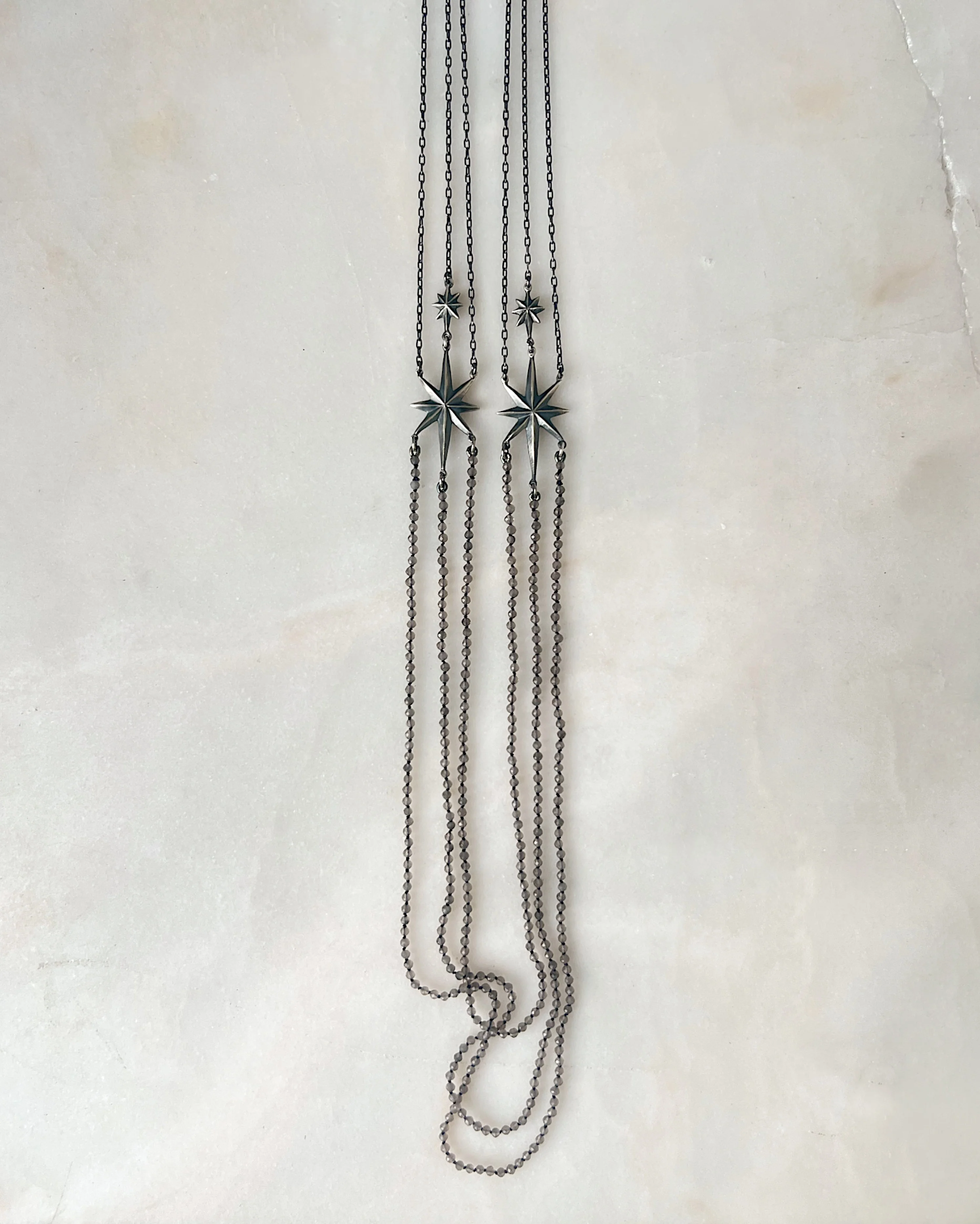 In The New Year // Grey Moonstone Necklace - Image 4