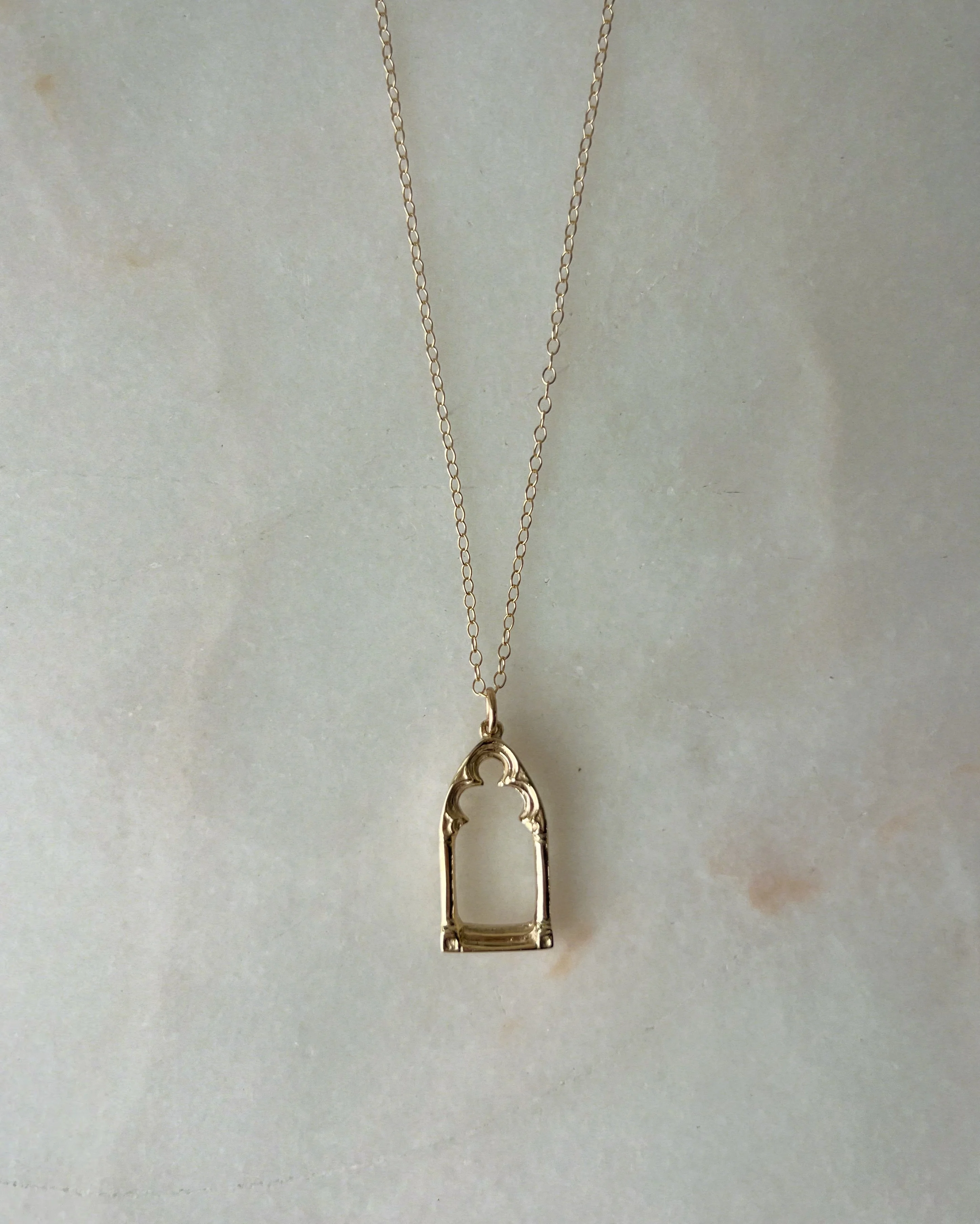 The Open Window // Gold Necklace