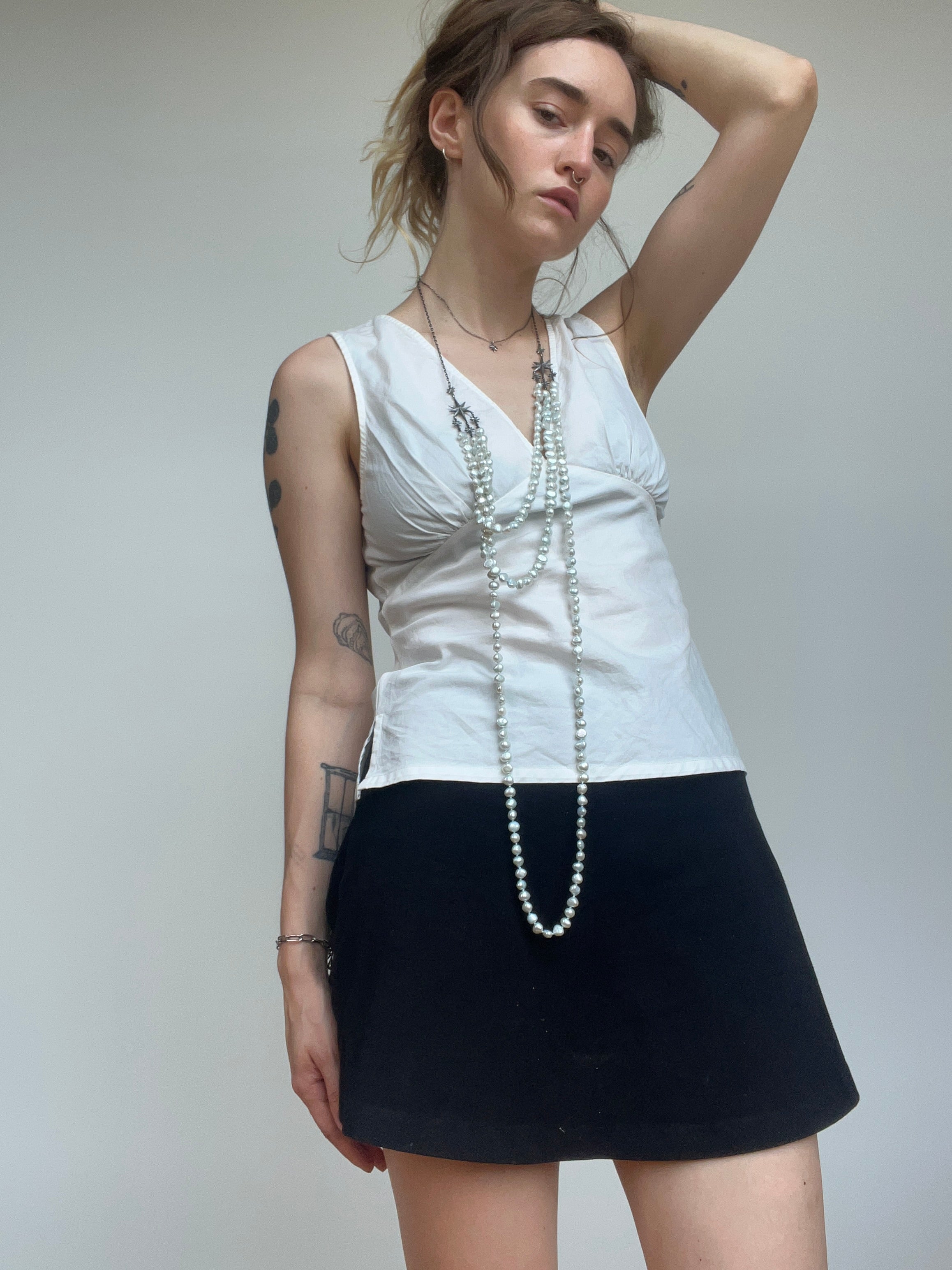 The Stars Aligned II // Pale Blue Pearl Necklace - Image 3