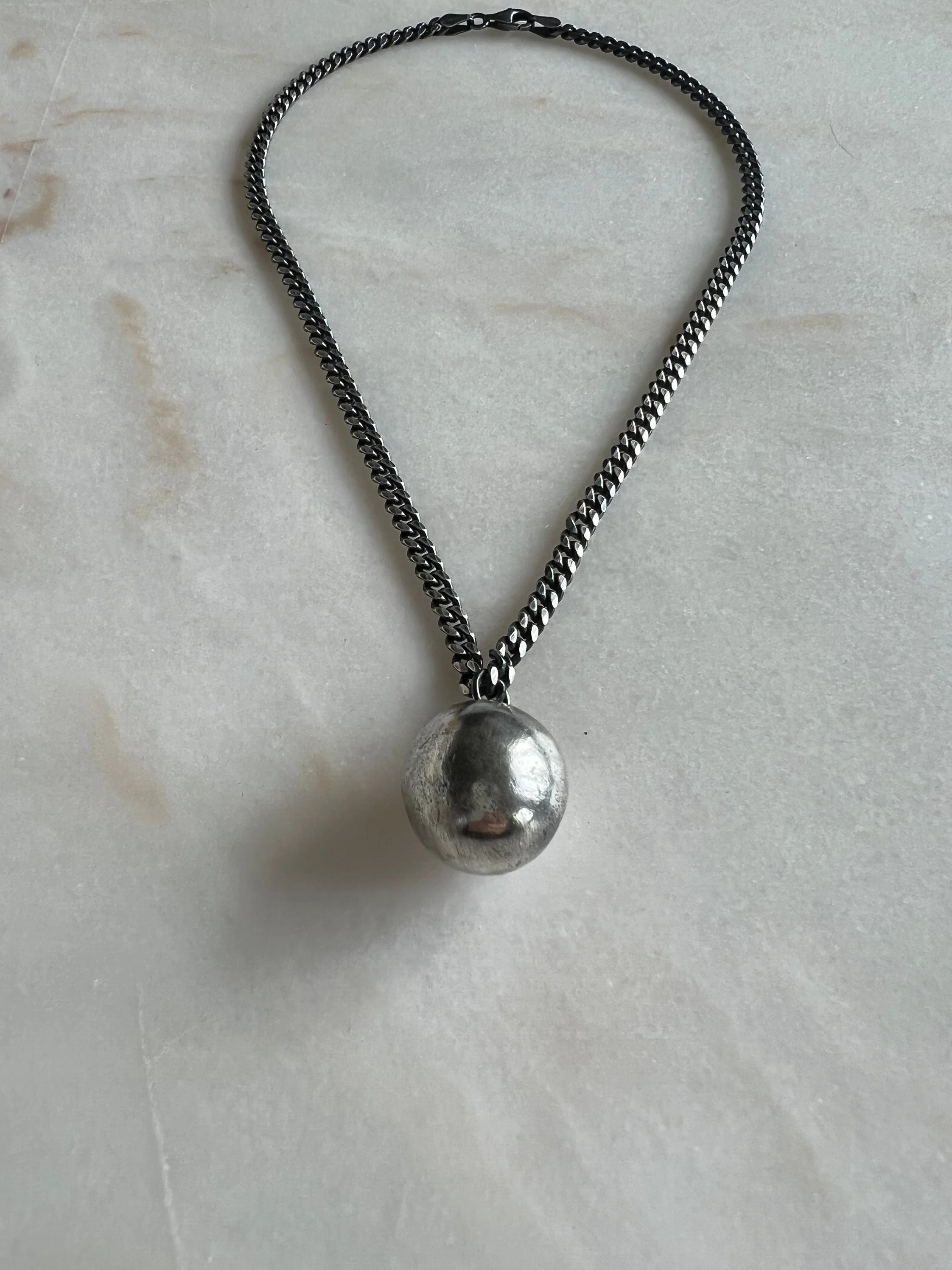 The Weight // Heavy Curb Chain // Necklace - Image 2