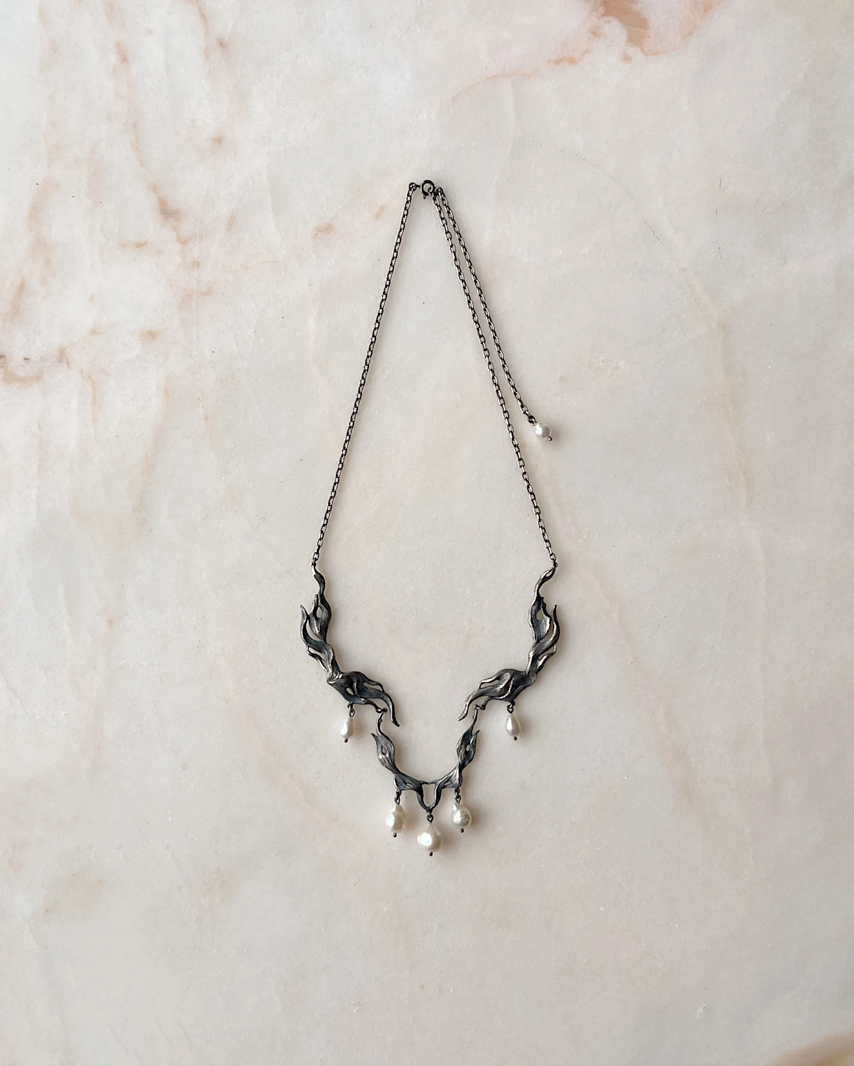 Venus III // Baroque Pearl Necklace