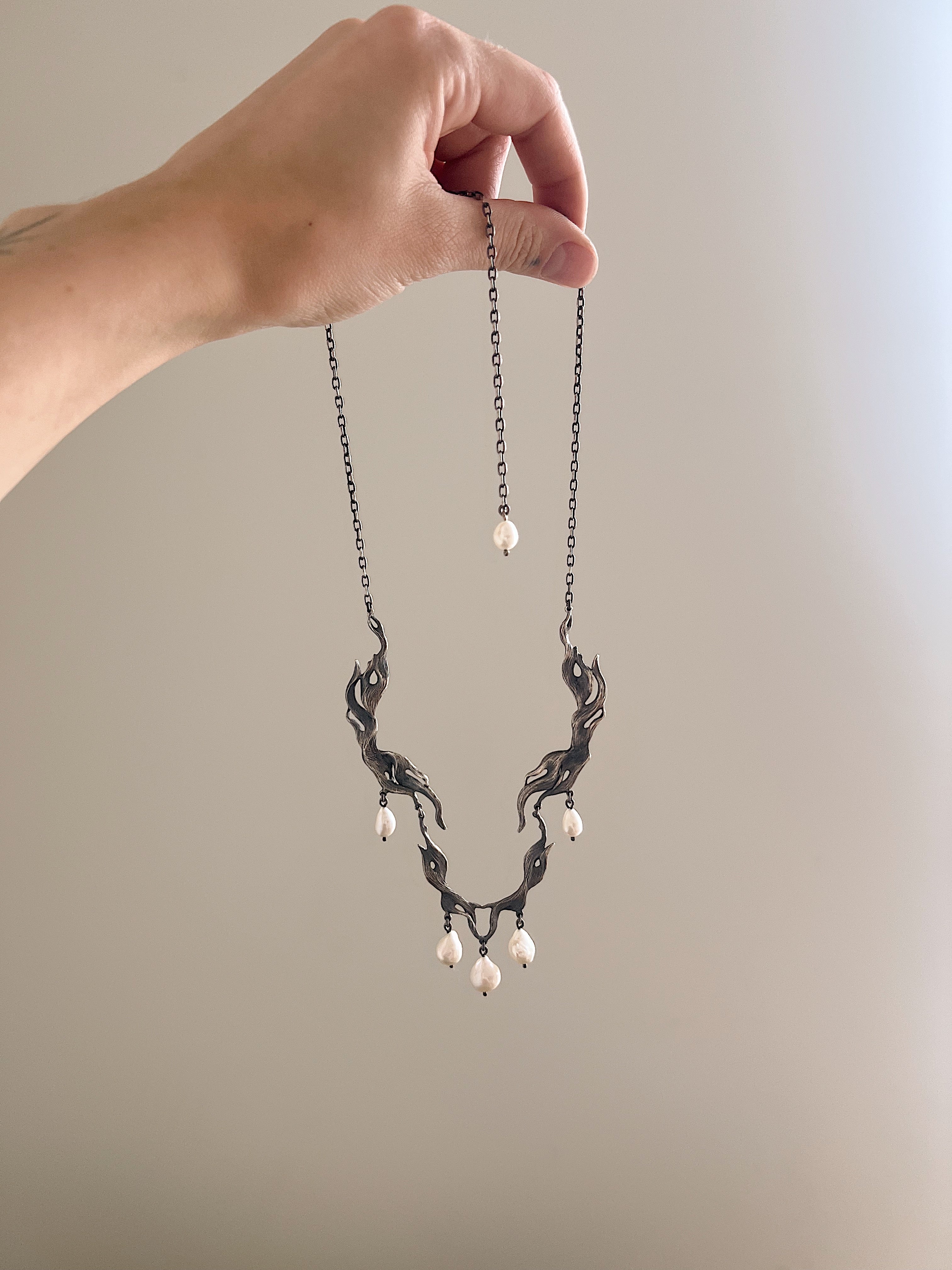 Venus III // Baroque Pearl Necklace - Image 2