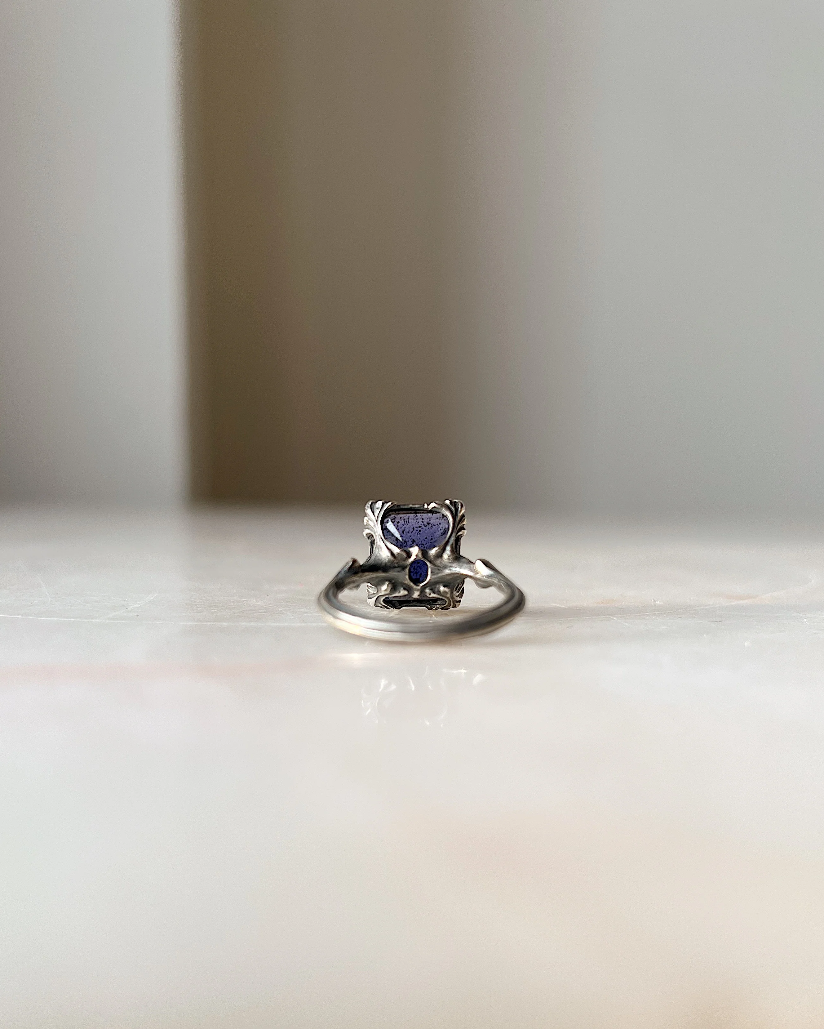 Window to the Universe // Silver + Iolite Sunstone - Image 5