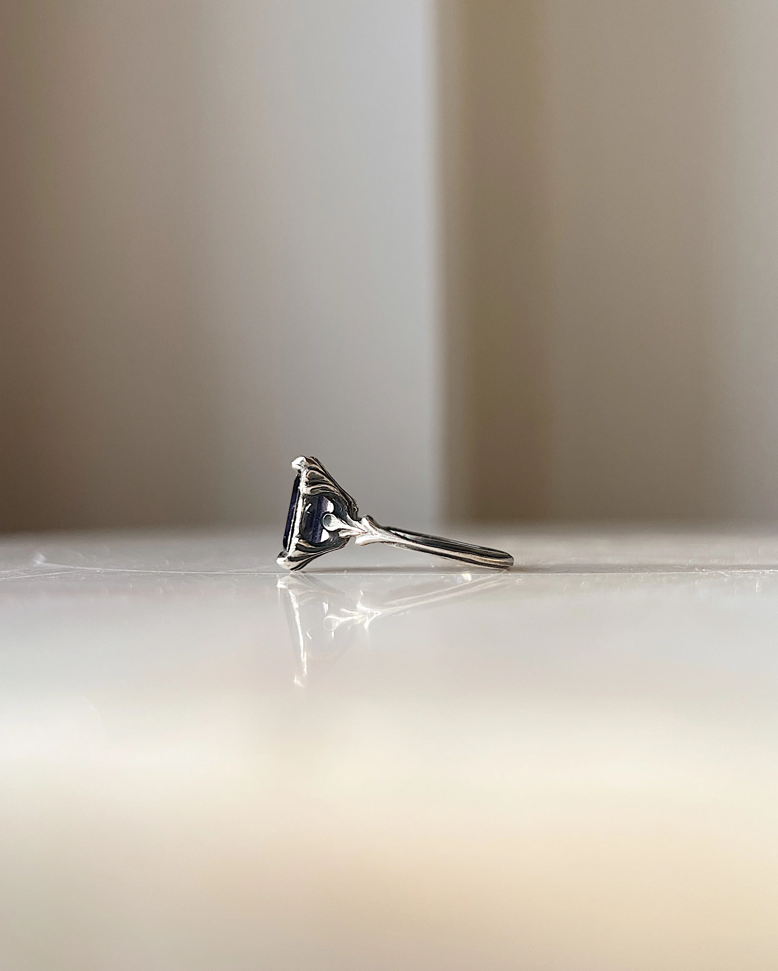Window to the Universe // Silver + Iolite Sunstone - Image 6